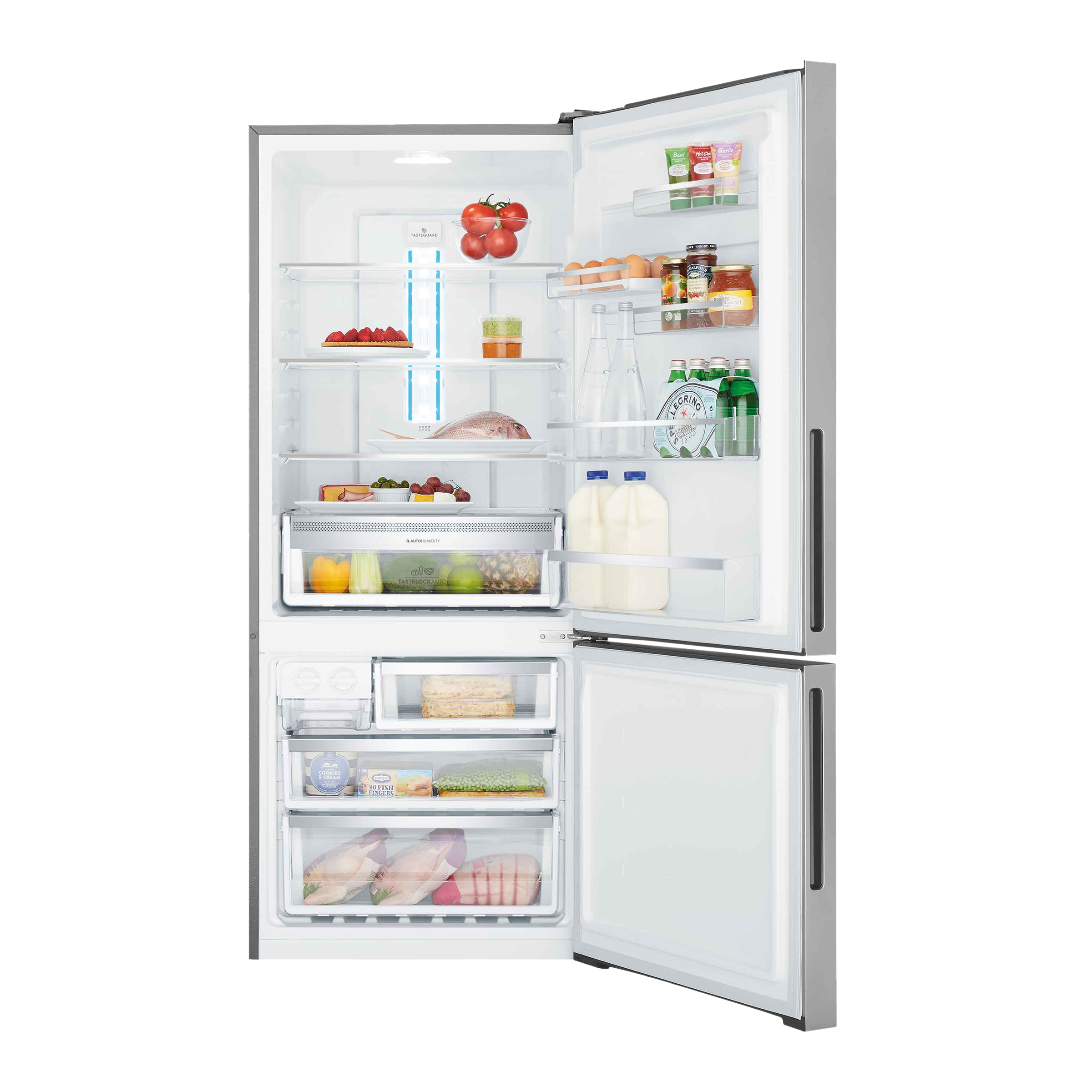 Electrolux UltimateTaste 500 425 Litres 1 Star Frost Free Double Door Bottom Mount Refrigerator with Door Alarm (EBE4502C-S, Stainless Steel)_11