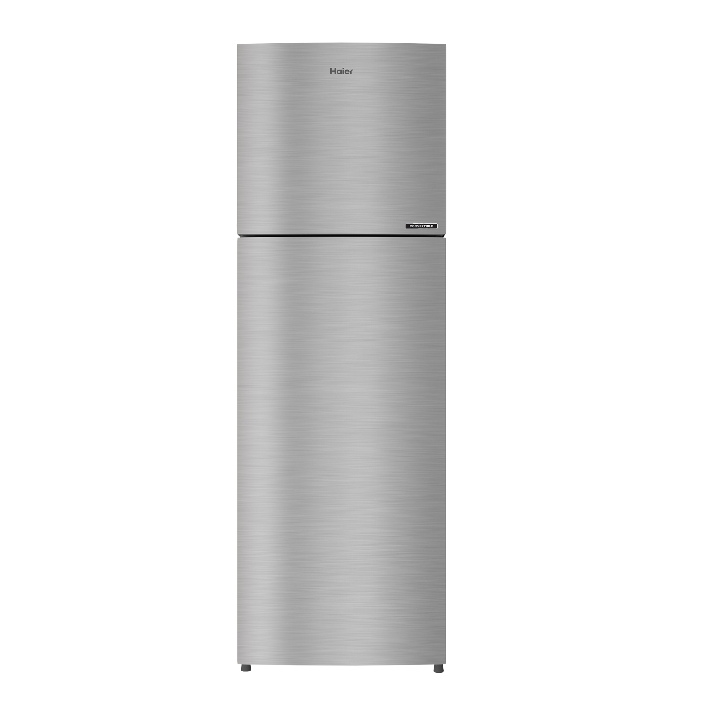 Haier 268 Litres 2 Star Frost Free Double Door Convertible Refrigerator with Turbo Icing (HRF-3182BIS-P, Inox Steel) Haier 268 Litres 2 Star Frost Free Double Door Convertible Refrigerator with Turbo Icing (HRF-3182BIS-P, Inox Steel)_1