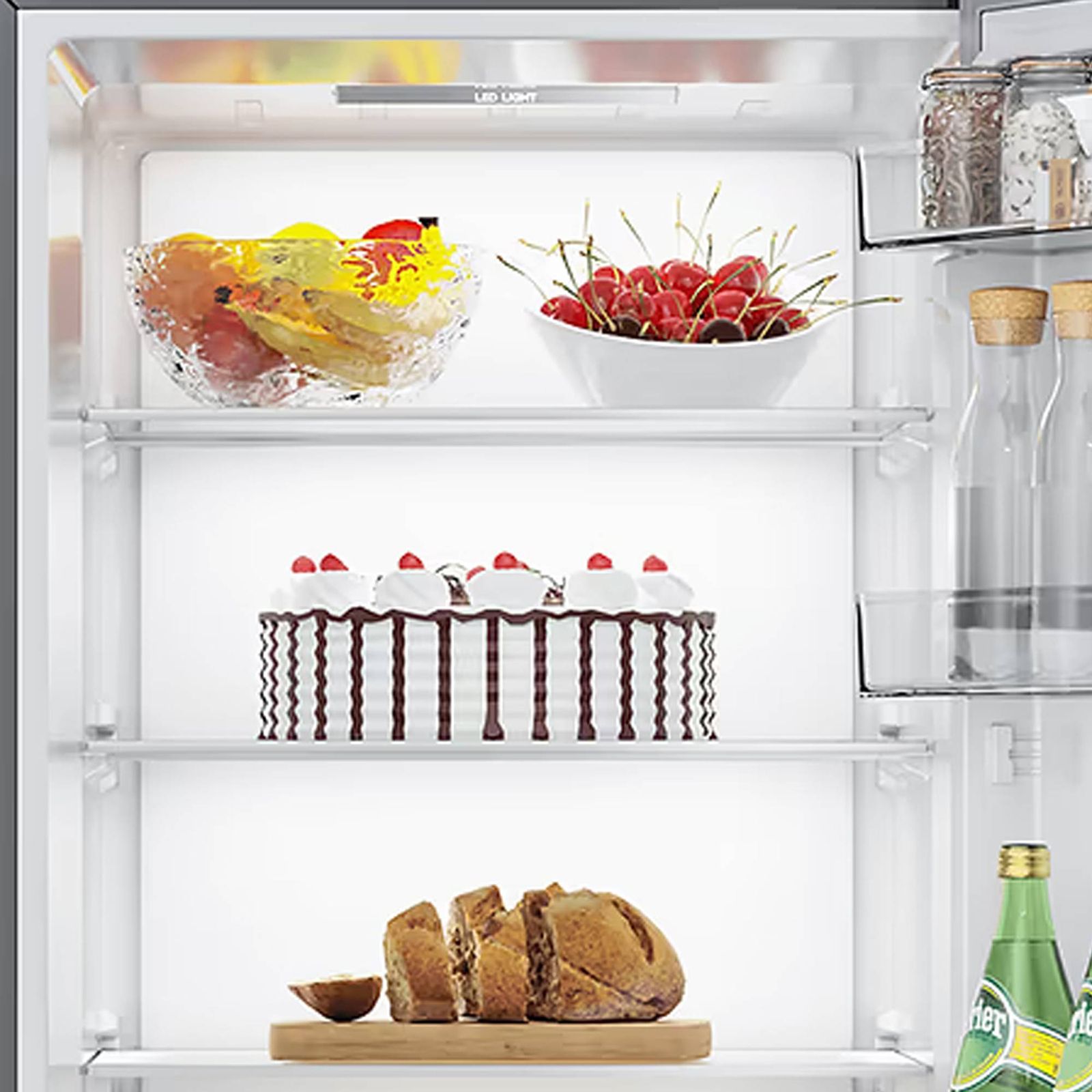 Haier 325 Litres 3 Star Frost Free Double Door Bottom Mount Convertible Refrigerator with Triple Inverter Technology (HRB-3753BBS-P, Brushline Silver)_13