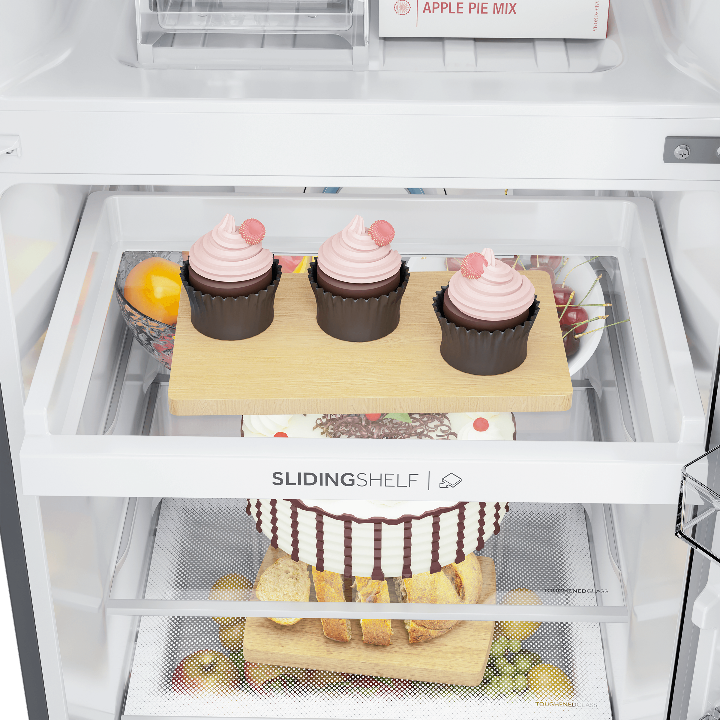 Haier 328 Litres 3 Star Frost Free Double Door Convertible Refrigerator with Triple Inverter Technology (HRF-3783PMG-P, Mirror Glass) Haier 328 Litres 3 Star Frost Free Double Door Convertible Refrigerator with Triple Inverter Technology (HRF-3783PMG-P, Mirror Glass)_6