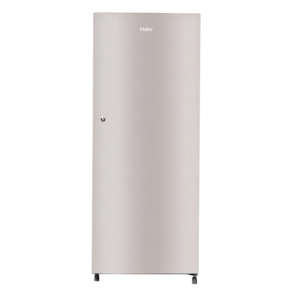 Haier 190 Litres 5 Star Direct Cool Single Door Refrigerator with Stabilizer Free Operation (HRD-2105BIS-P, Inox Steel) Haier 190 Litres 5 Star Direct Cool Single Door Refrigerator with Stabilizer Free Operation (HRD-2105BIS-P, Inox Steel)_1