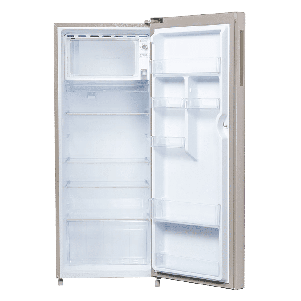 Haier 190 Litres 5 Star Direct Cool Single Door Refrigerator with Stabilizer Free Operation (HRD-2105BIS-P, Inox Steel) Haier 190 Litres 5 Star Direct Cool Single Door Refrigerator with Stabilizer Free Operation (HRD-2105BIS-P, Inox Steel)_5