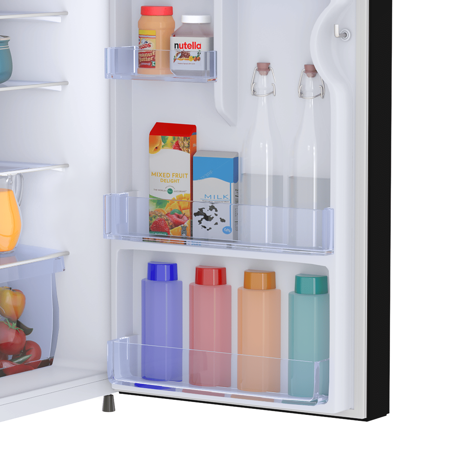 Haier 190 Litres 4 Star Direct Cool Single Door Refrigerator with Premium Glass (HRD-2104CSG-P, Spiral Glass)_7