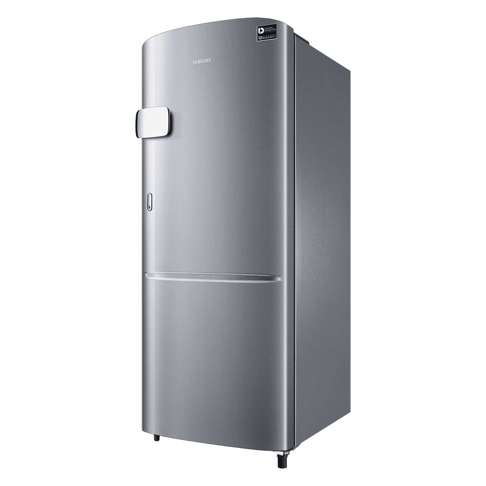 SAMSUNG Stylish Grande 183 Litres3 Star Direct Cool Single Door Refrigerator with Anti Bacterial Gasket (RR20C2Y23S8/HL, Elegant Inox)_3