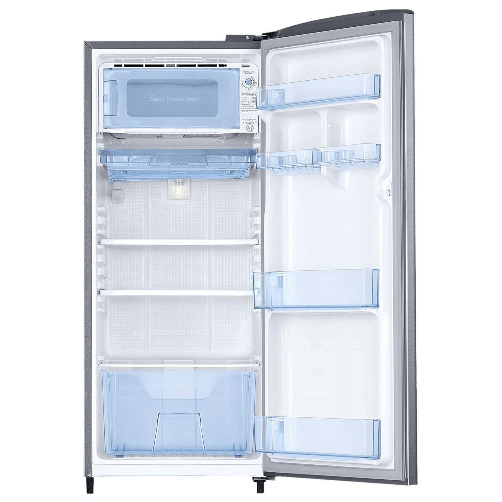 SAMSUNG Stylish Grande 183 Litres3 Star Direct Cool Single Door Refrigerator with Anti Bacterial Gasket (RR20C2Y23S8/HL, Elegant Inox)_5