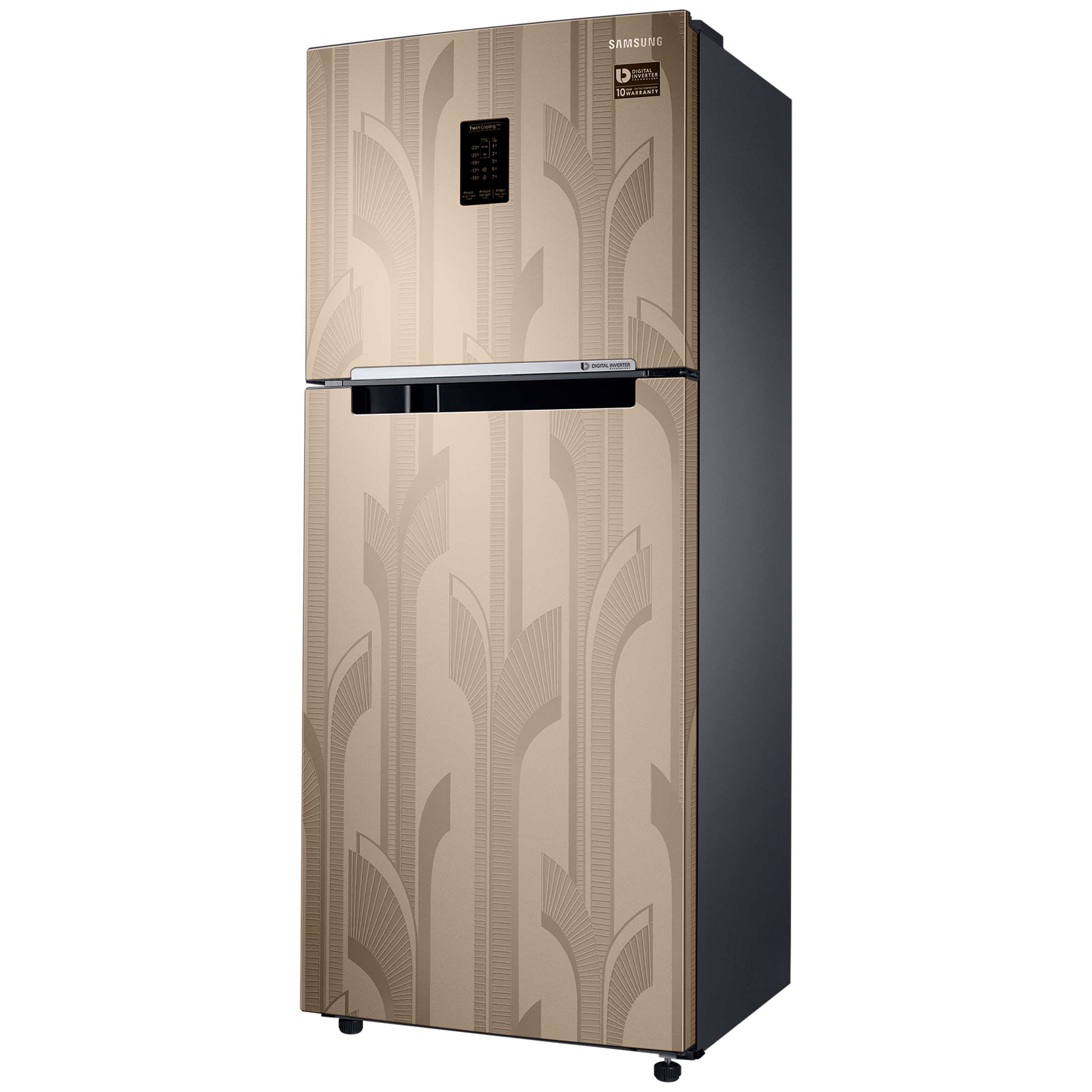 SAMSUNG 301 Litres 2 Star Frost Free Double Door Refrigerator with Twin Plus Cooling Technology (RT34C4522YB/HL, Bronze Archi) SAMSUNG 301 Litres 2 Star Frost Free Double Door Refrigerator with Twin Plus Cooling Technology (RT34C4522YB/HL, Bronze Archi)_4