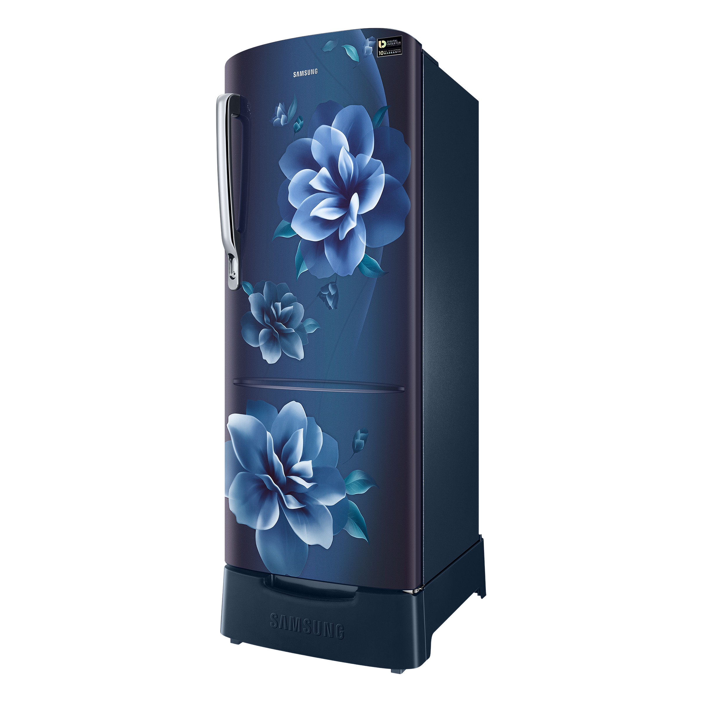 SAMSUNG Stylish Grande 223 Litres3 Star Direct Cool Single Door Refrigerator with Base Stand Drawer (RR24C2823CU/NL, Camellia Blue) SAMSUNG Stylish Grande 223 Litres3 Star Direct Cool Single Door Refrigerator with Base Stand Drawer (RR24C2823CU/NL, Camellia Blue)_3