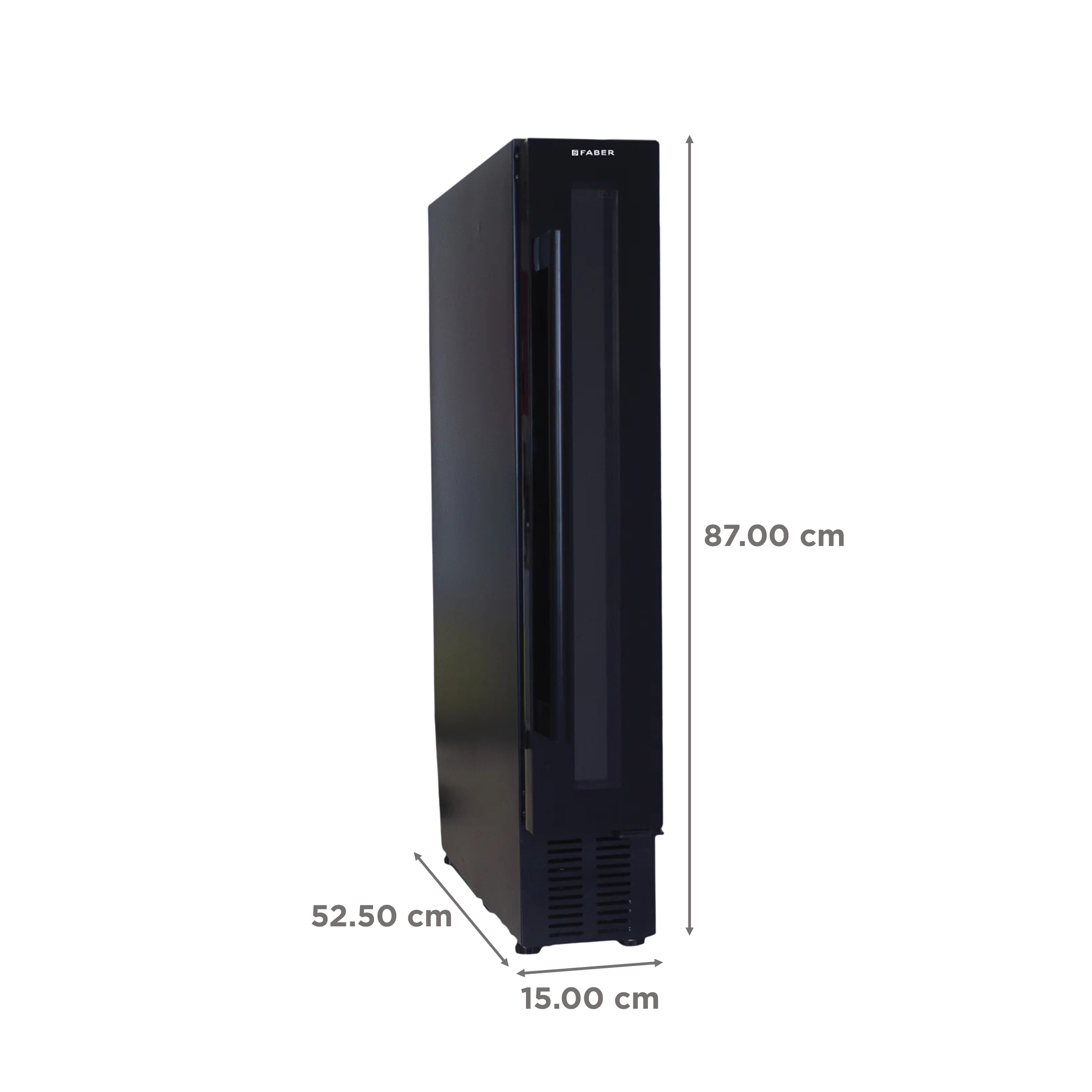 FABER 20 Litres 7 Bottles Wine Cooler (Single Zone, FWCJCF20, Black)_3