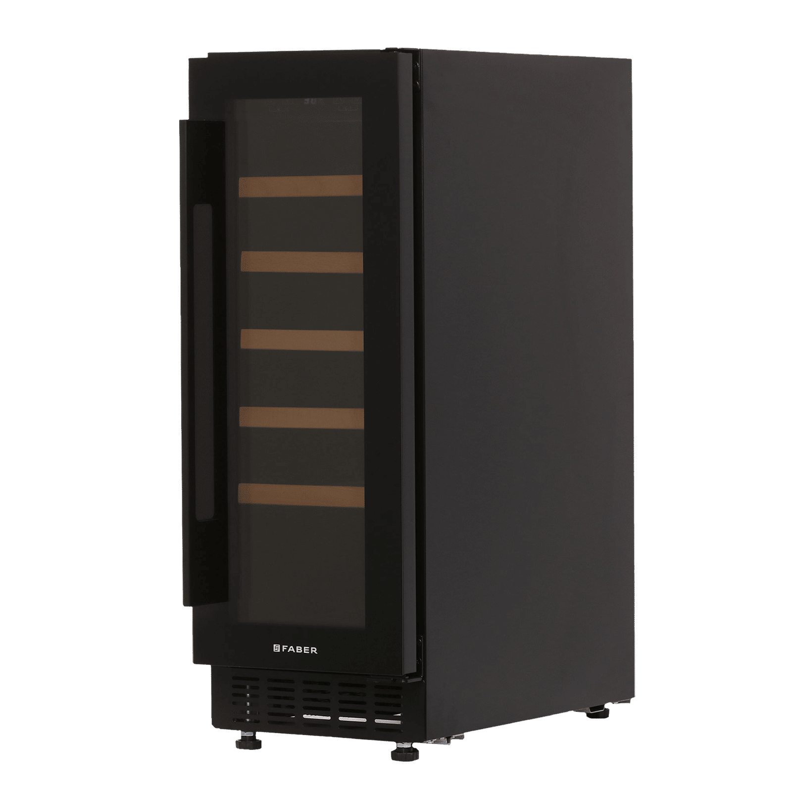 FABER 58 Litres 20 Bottles Wine Cooler (Triple Glazed Glass Door, FWCJCF58, Black)_4