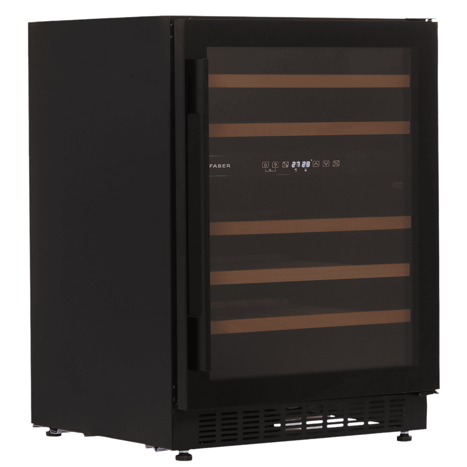 FABER 145 Litres 46 Bottles Wine Cooler (Dual Zone, FWC JCF 145S, Black)_12