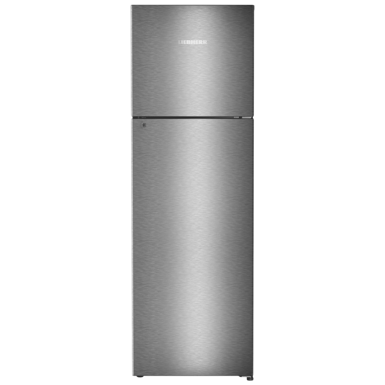 LIEBHERR 350 Litres 2 Star Frost Free Double Door Refrigerator with Vegetable Bin (TDgs 3510, Grey Steel)_1