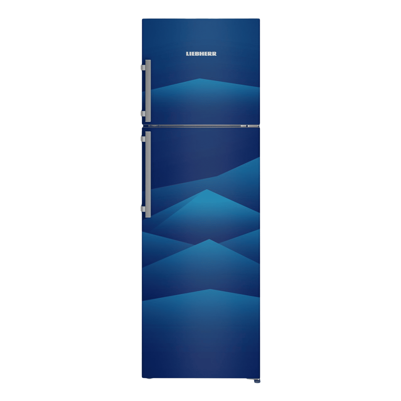 LIEBHERR 350 Litres 2 Star Frost Free Double Door Refrigerator with Duo Cool (TDbl 3540, Blue Landscape) LIEBHERR 350 Litres 2 Star Frost Free Double Door Refrigerator with Duo Cool (TDbl 3540, Blue Landscape)_1