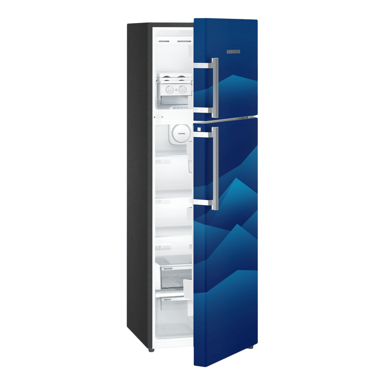 LIEBHERR 350 Litres 2 Star Frost Free Double Door Refrigerator with Duo Cool (TDbl 3540, Blue Landscape) LIEBHERR 350 Litres 2 Star Frost Free Double Door Refrigerator with Duo Cool (TDbl 3540, Blue Landscape)_8