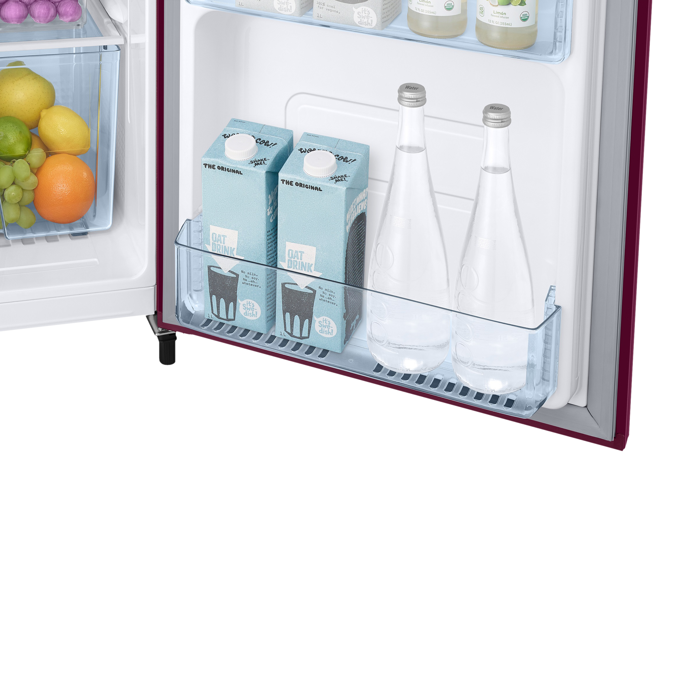 SAMSUNG Stylish Grande 183 Litres3 Star Direct Cool Single Door Refrigerator with Anti Bacterial Gasket (RR20C1723R8/HL, Blooming Saffron Red) SAMSUNG Stylish Grande 183 Litres3 Star Direct Cool Single Door Refrigerator with Anti Bacterial Gasket (RR20C1723R8/HL, Blooming Saffron Red)_7