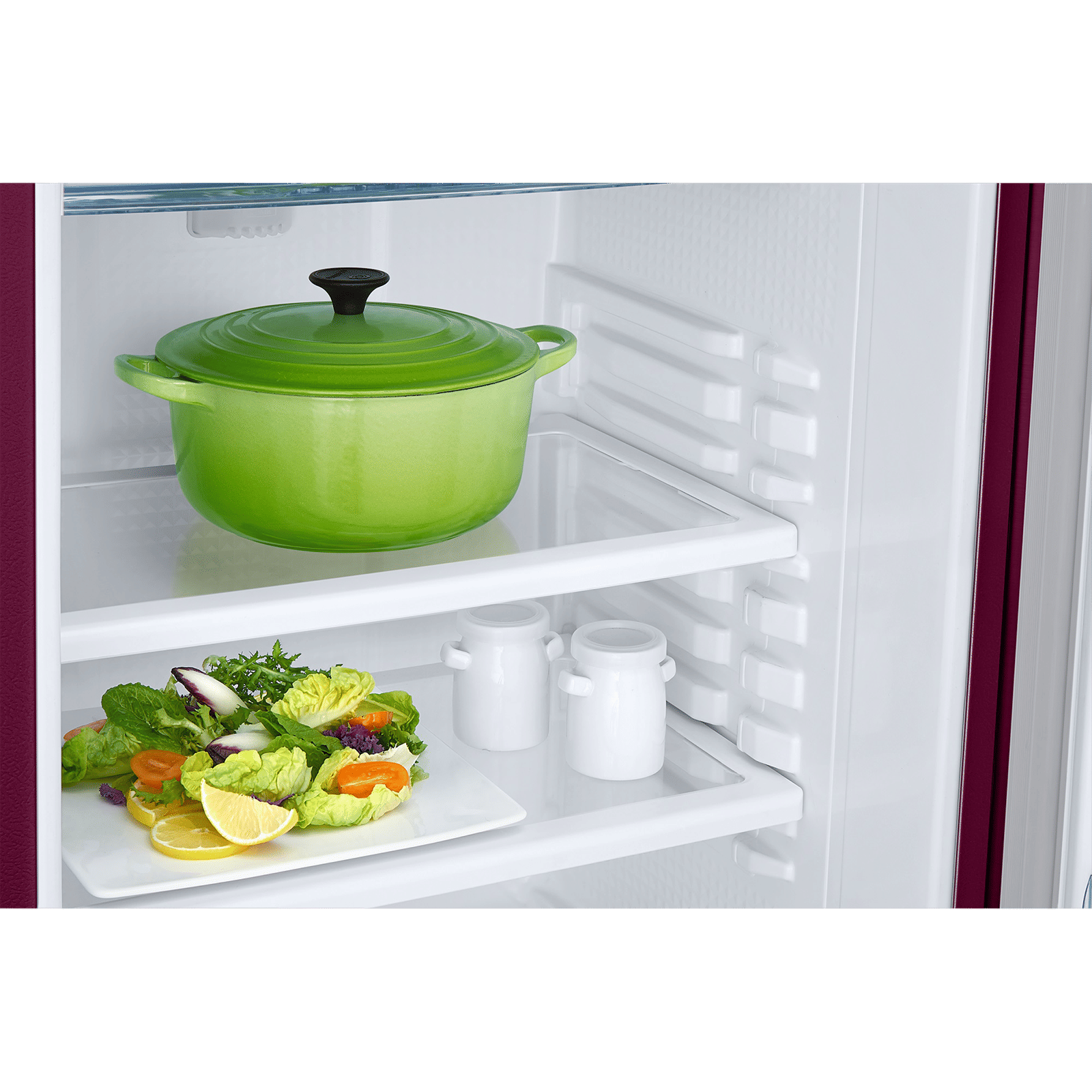 SAMSUNG Stylish Grande 183 Litres3 Star Direct Cool Single Door Refrigerator with Anti Bacterial Gasket (RR20C1723R8/HL, Blooming Saffron Red) SAMSUNG Stylish Grande 183 Litres3 Star Direct Cool Single Door Refrigerator with Anti Bacterial Gasket (RR20C1723R8/HL, Blooming Saffron Red)_9