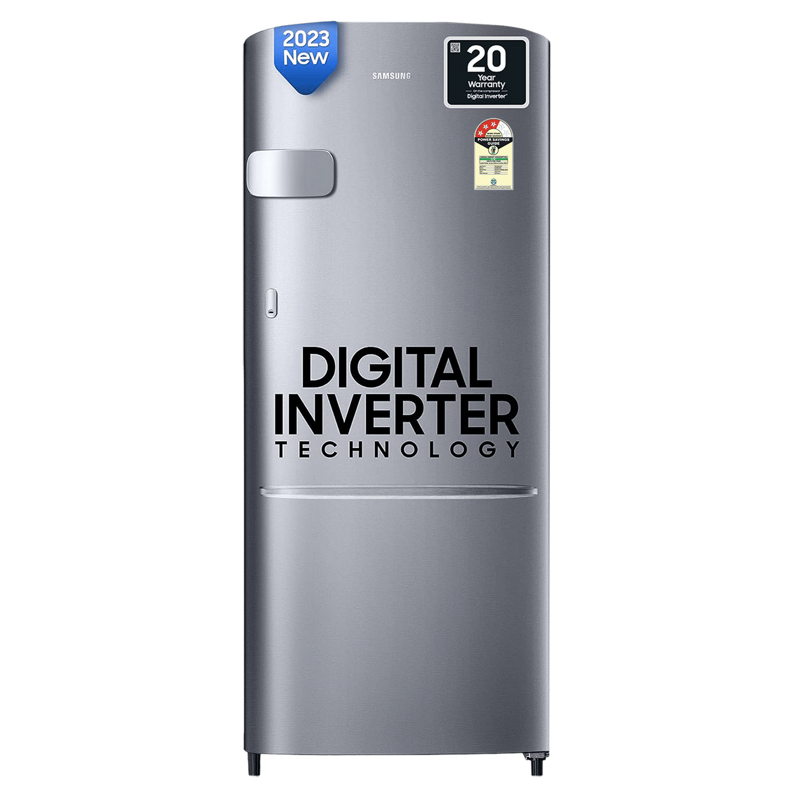 SAMSUNG 223 Litres 3 Star Direct Cool Single Door Refrigerator (RR24C2Y23S8/NL, Elegant Inox) SAMSUNG 223 Litres 3 Star Direct Cool Single Door Refrigerator (RR24C2Y23S8/NL, Elegant Inox)_1