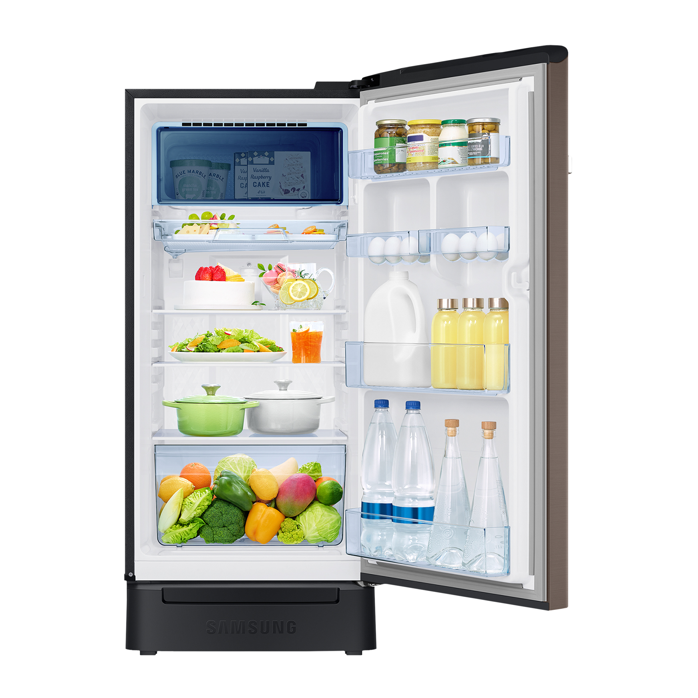 SAMSUNG 189 Litres 4 Star Direct Cool Single Door Refrigerator (RR21C2F24DX/HL, Luxe Brown) SAMSUNG 189 Litres 4 Star Direct Cool Single Door Refrigerator (RR21C2F24DX/HL, Luxe Brown)_4
