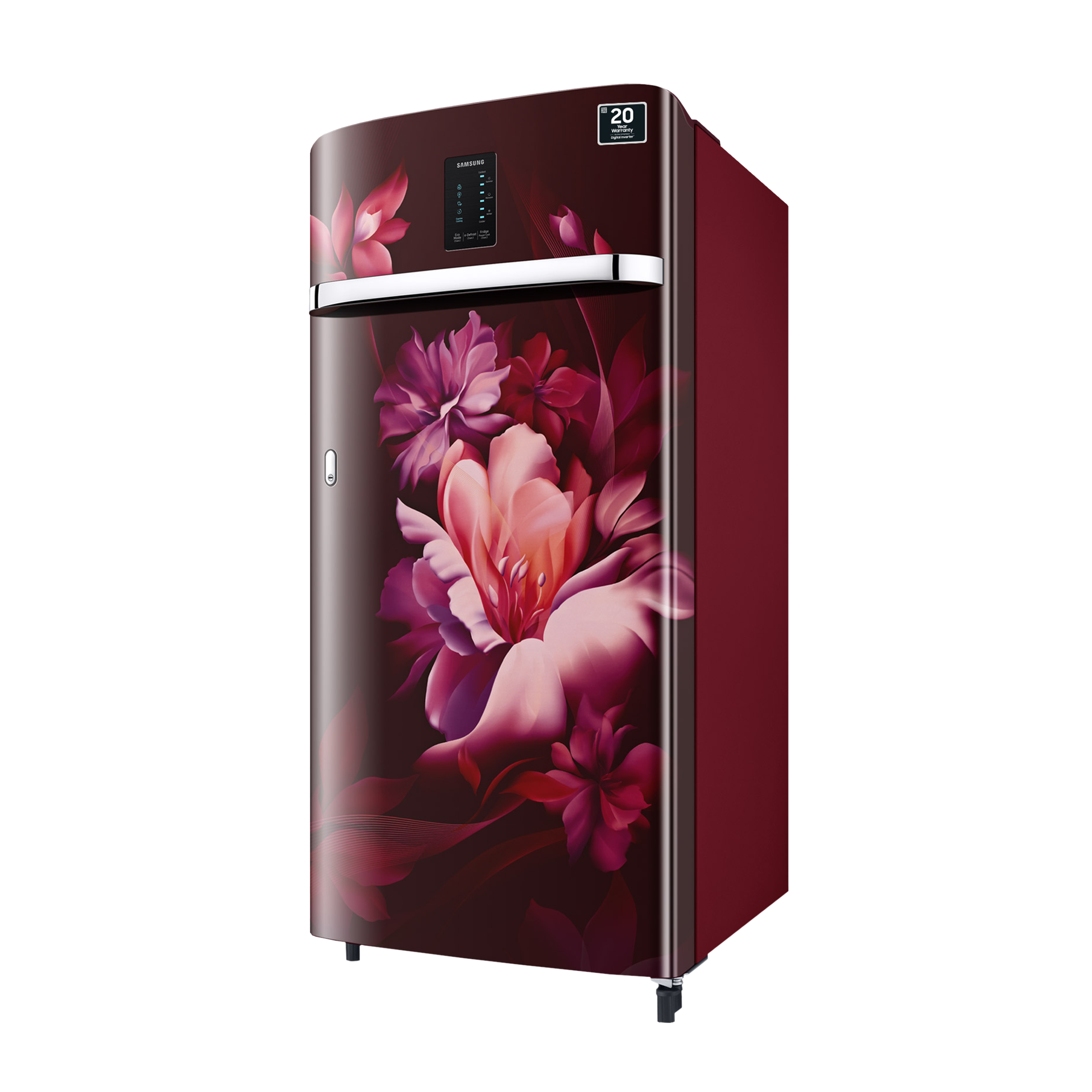 SAMSUNG 189 Litres 4 Star Direct Cool Single Door Refrigerator (RR21C2E24RZ/HL, Midnight Blossom Red) SAMSUNG 189 Litres 4 Star Direct Cool Single Door Refrigerator (RR21C2E24RZ/HL, Midnight Blossom Red)_12