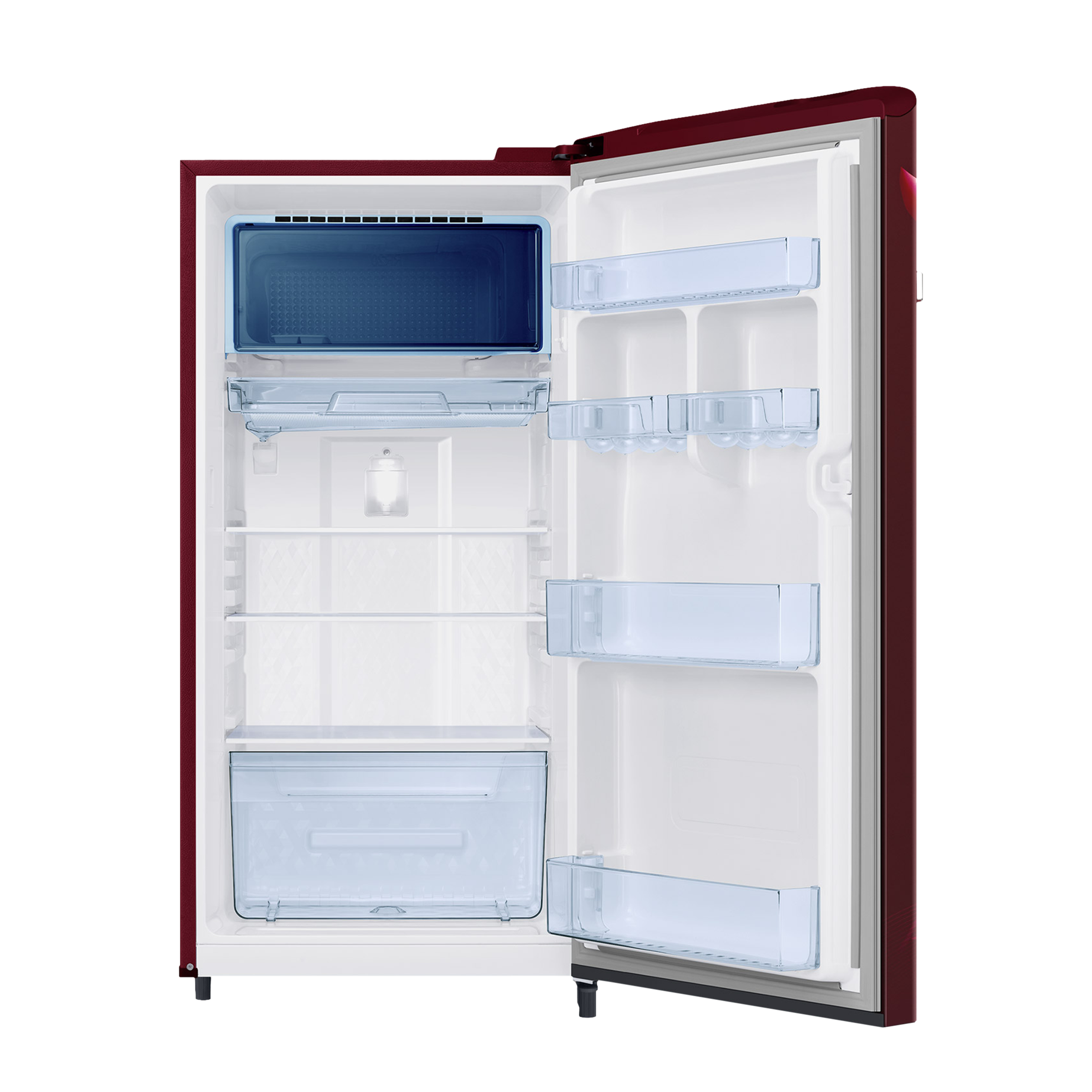 SAMSUNG 189 Litres 4 Star Direct Cool Single Door Refrigerator (RR21C2E24RZ/HL, Midnight Blossom Red) SAMSUNG 189 Litres 4 Star Direct Cool Single Door Refrigerator (RR21C2E24RZ/HL, Midnight Blossom Red)_5