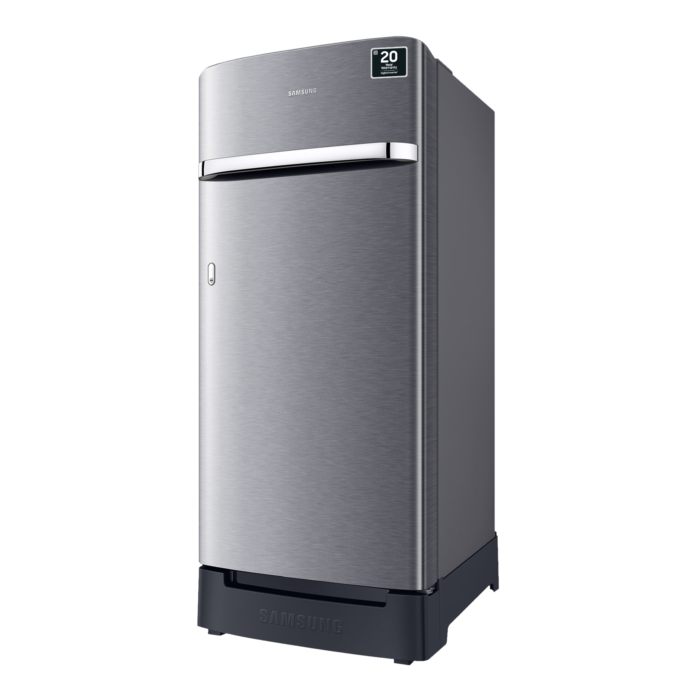SAMSUNG 189 Litres 5 Star Direct Cool Single Door Refrigerator (RR21C2H25S8/HL, Elegant Inox)_2