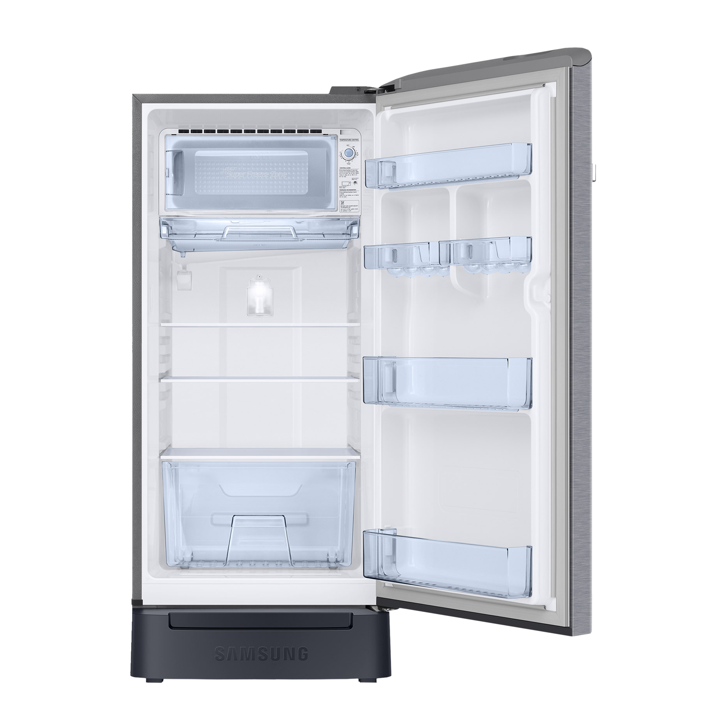 SAMSUNG 189 Litres 5 Star Direct Cool Single Door Refrigerator (RR21C2H25S8/HL, Elegant Inox)_4