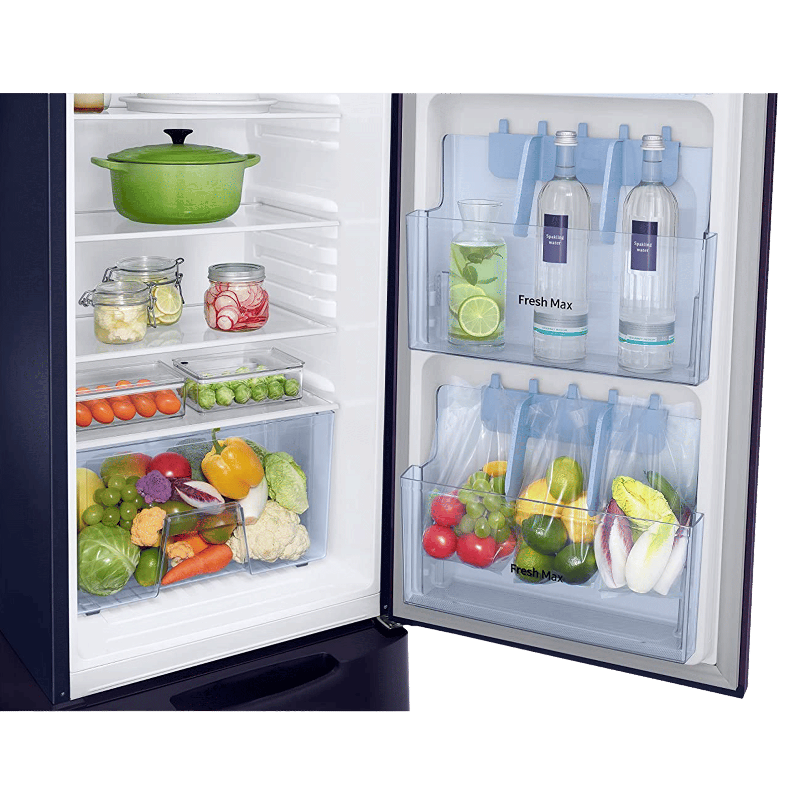 SAMSUNG 246 Litres 3 Star Direct Cool Single Door Refrigerator (RR26C3893UT/HL, Pebble Blue)_11