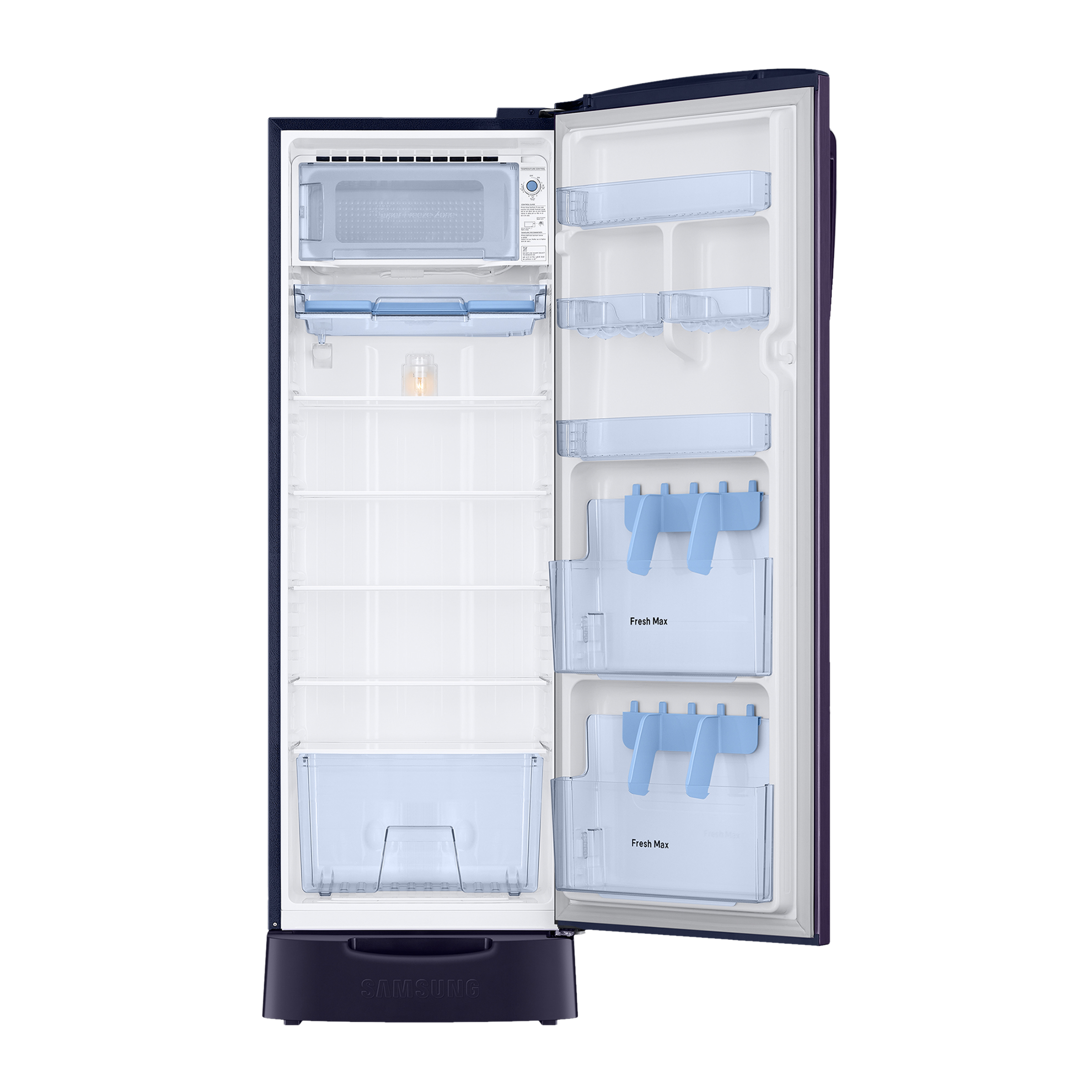 SAMSUNG 246 Litres 3 Star Direct Cool Single Door Refrigerator (RR26C3893UT/HL, Pebble Blue)_4