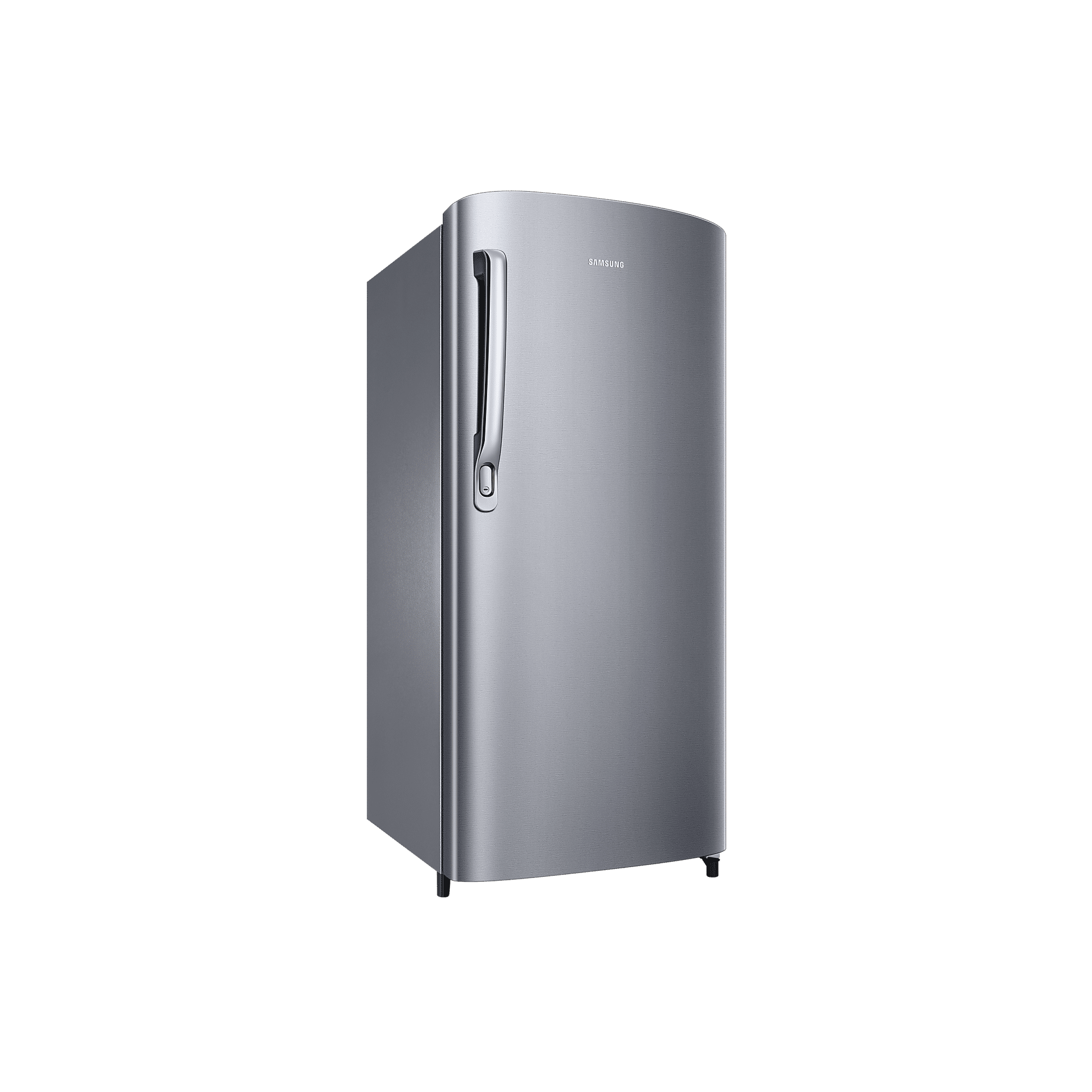 SAMSUNG Stylish Grande 183 Litres 2 Star Direct Cool Single Door Refrigerator with Stabilizer Free Operation (RR20C2412GS/NL, Grey Silver) SAMSUNG Stylish Grande 183 Litres 2 Star Direct Cool Single Door Refrigerator with Stabilizer Free Operation (RR20C2412GS/NL, Grey Silver)_3