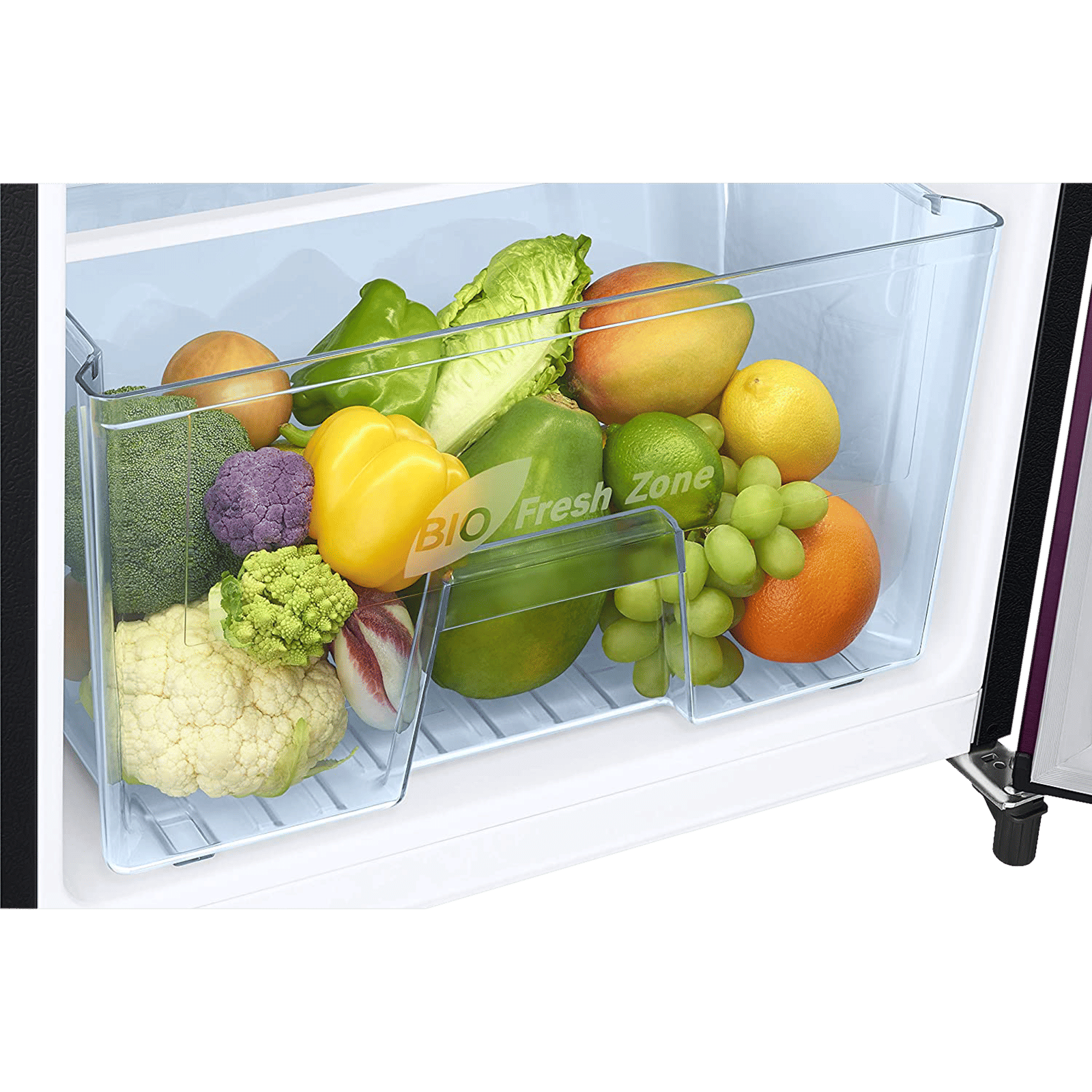 SAMSUNG Stylish Grande 223 Litres3 Star Direct Cool Single Door Refrigerator with Base Stand Drawer (RR24C2Z23CR/NL, Camellia Purple) SAMSUNG Stylish Grande 223 Litres3 Star Direct Cool Single Door Refrigerator with Base Stand Drawer (RR24C2Z23CR/NL, Camellia Purple)_10