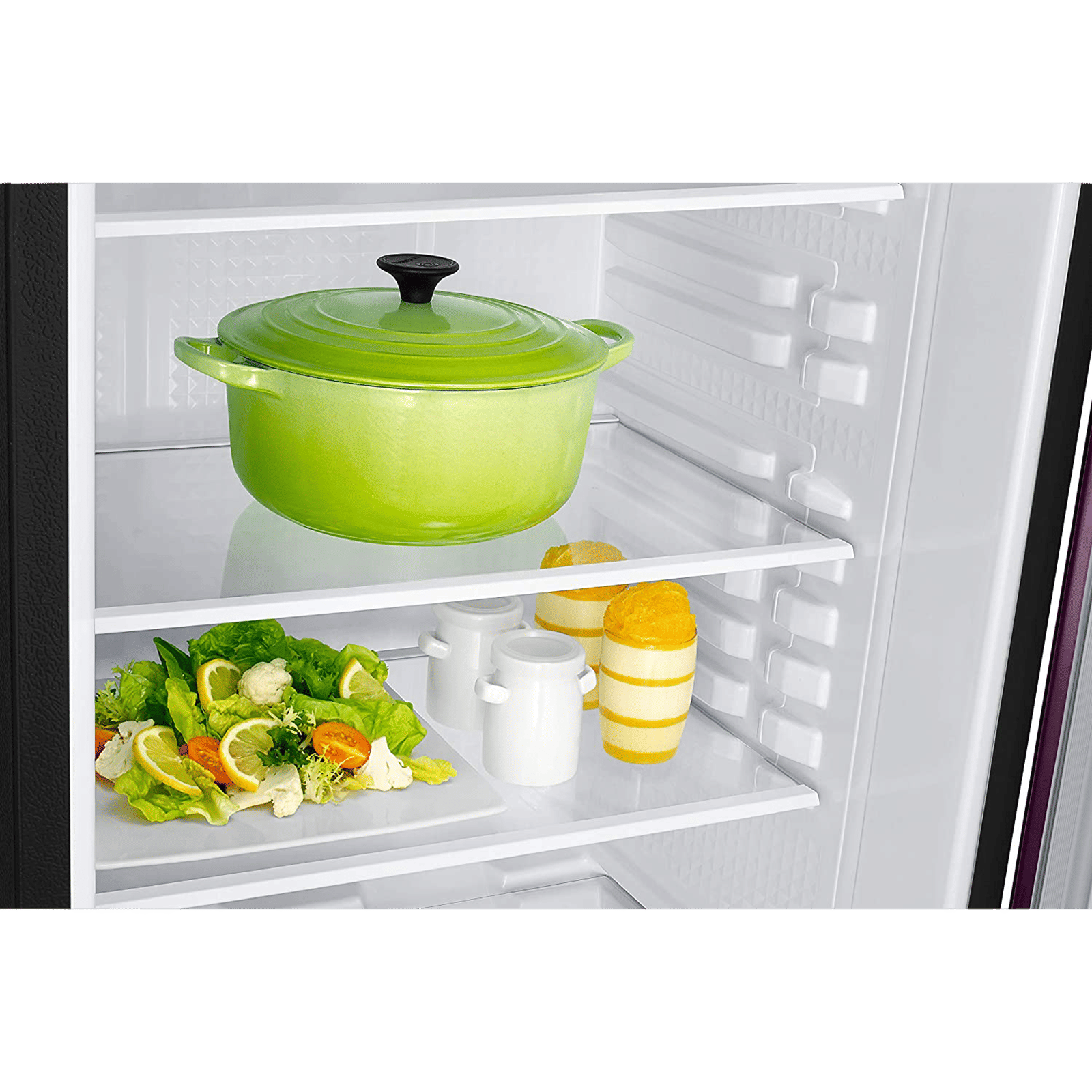 SAMSUNG Stylish Grande 223 Litres3 Star Direct Cool Single Door Refrigerator with Base Stand Drawer (RR24C2Z23CR/NL, Camellia Purple) SAMSUNG Stylish Grande 223 Litres3 Star Direct Cool Single Door Refrigerator with Base Stand Drawer (RR24C2Z23CR/NL, Camellia Purple)_6