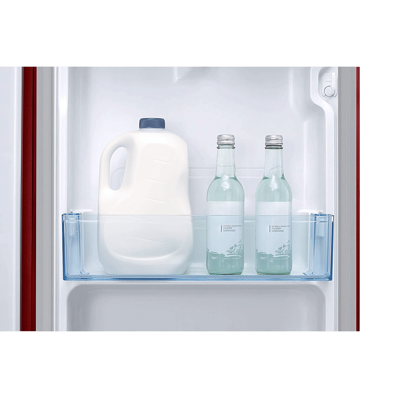 SAMSUNG 183 Litres 2 Star Direct Cool Single Door Refrigerator with Toughened Glass Shelves (RR20C2412RH/NL, Scarlet Red) SAMSUNG 183 Litres 2 Star Direct Cool Single Door Refrigerator with Toughened Glass Shelves (RR20C2412RH/NL, Scarlet Red)_11