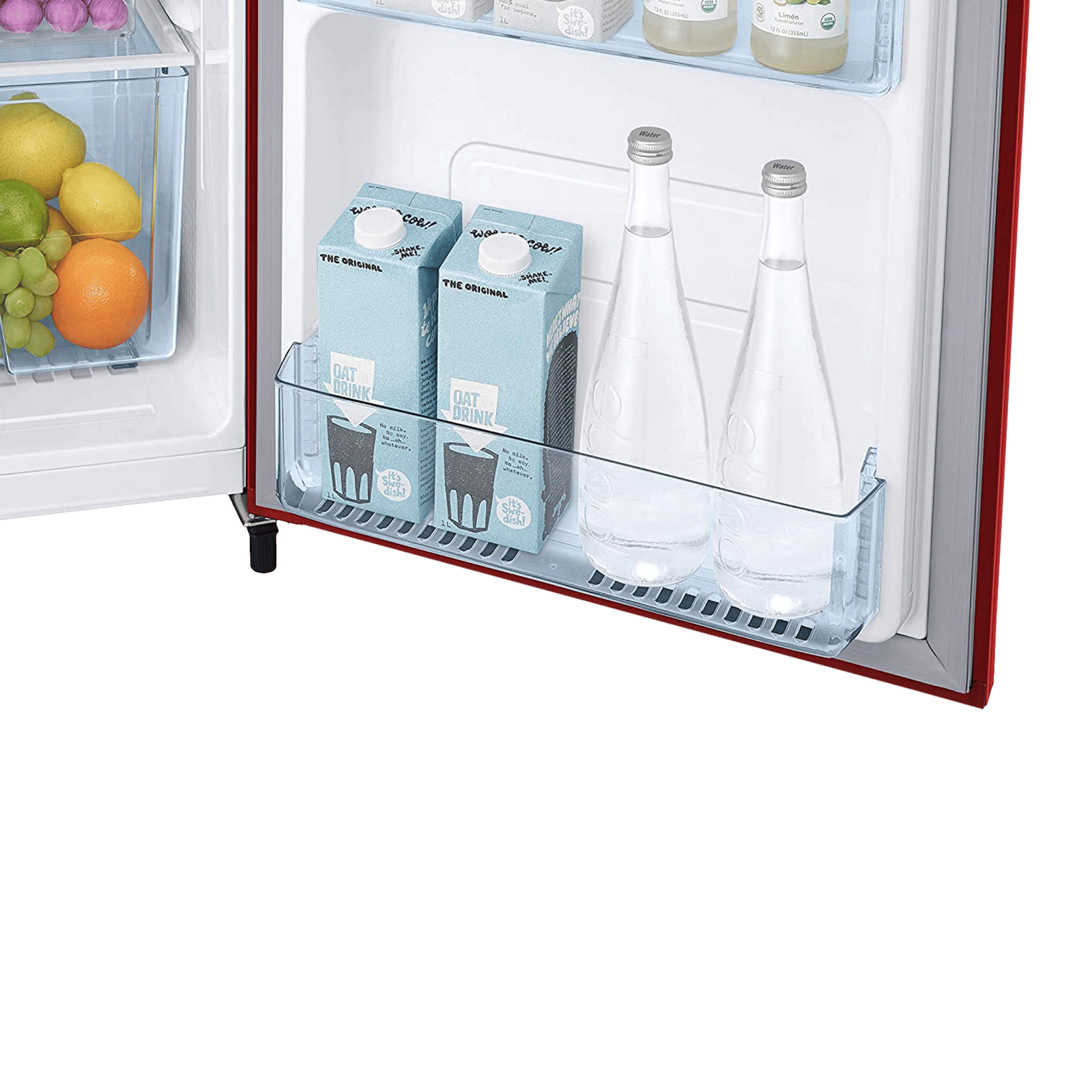 SAMSUNG 183 Litres 2 Star Direct Cool Single Door Refrigerator with Toughened Glass Shelves (RR20C2412RH/NL, Scarlet Red) SAMSUNG 183 Litres 2 Star Direct Cool Single Door Refrigerator with Toughened Glass Shelves (RR20C2412RH/NL, Scarlet Red)_12