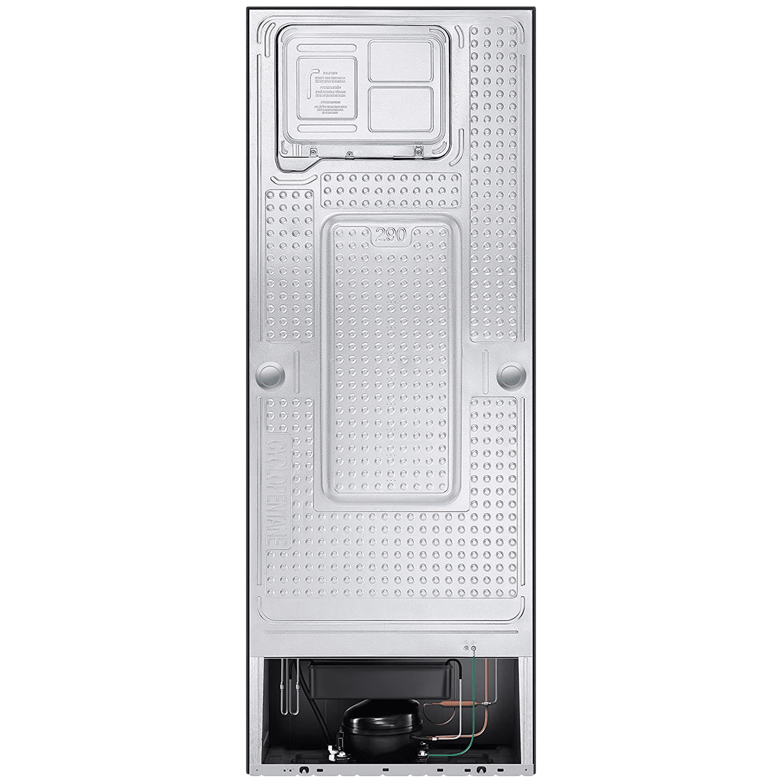 SAMSUNG 301 Litres 2 Star Frost Free Double Door Convertible Refrigerator with Twin Cooling Plus (RT34C4522B1/HL, Black Matt)_7