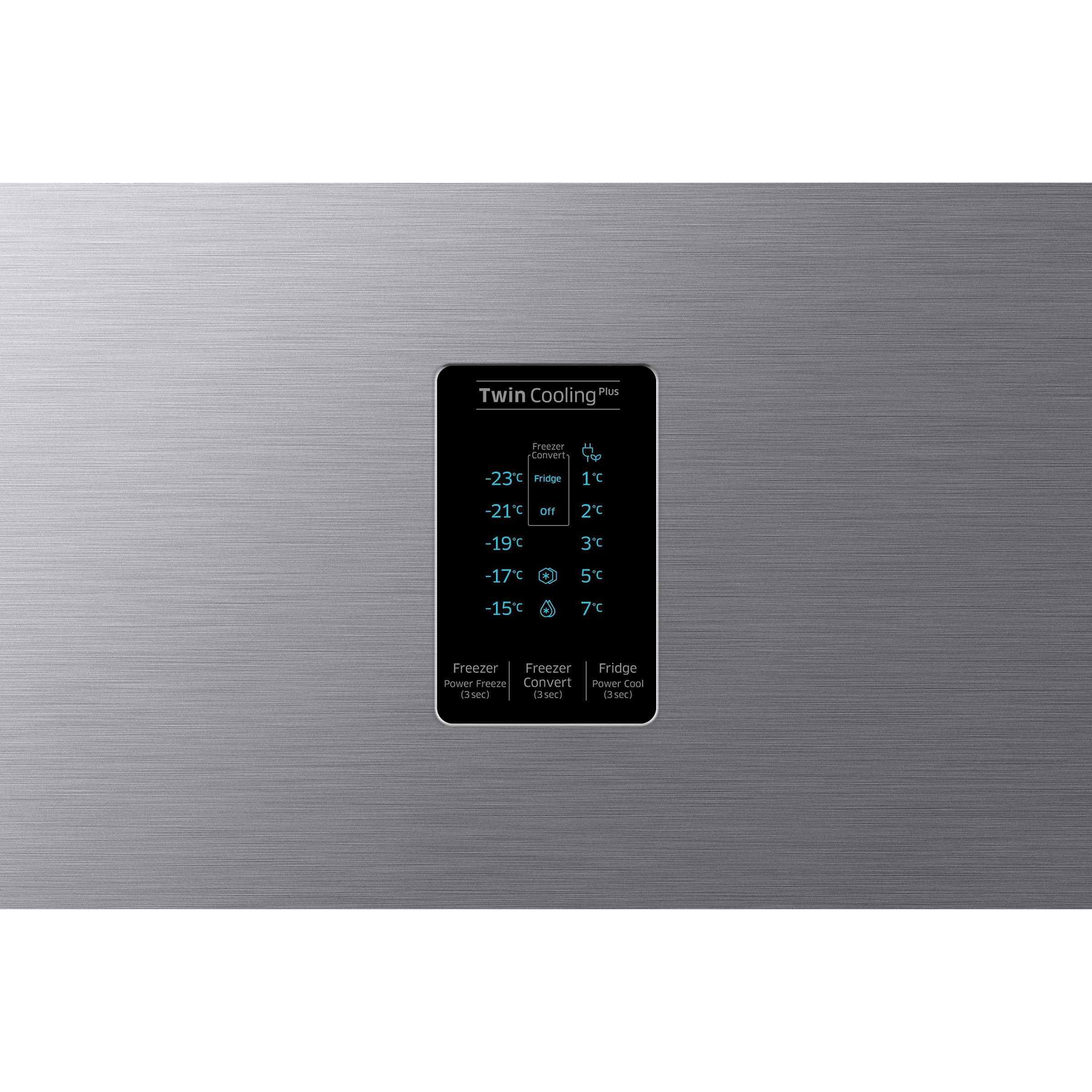 SAMSUNG 322 Litres 2 Star Frost Free Double Door Convertible Refrigerator with Anti Bacterial Gasket (RT37C4512S8/HL, Elegant Inox)_15
