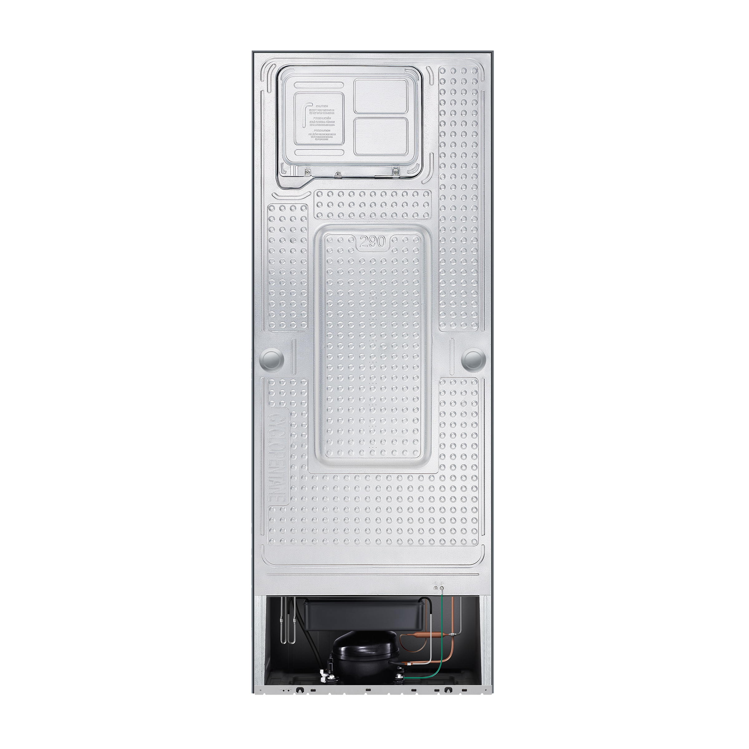 SAMSUNG 322 Litres 2 Star Frost Free Double Door Convertible Refrigerator with Anti Bacterial Gasket (RT37C4512S8/HL, Elegant Inox)_7
