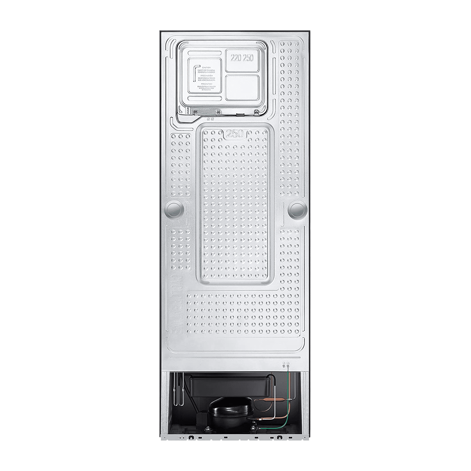 SAMSUNG 256 Litres 2 Star Frost Free Double Door Refrigerator with Convertible 3-in-1 Mode (RT30C3742S9/HL, Refined Inox)_7