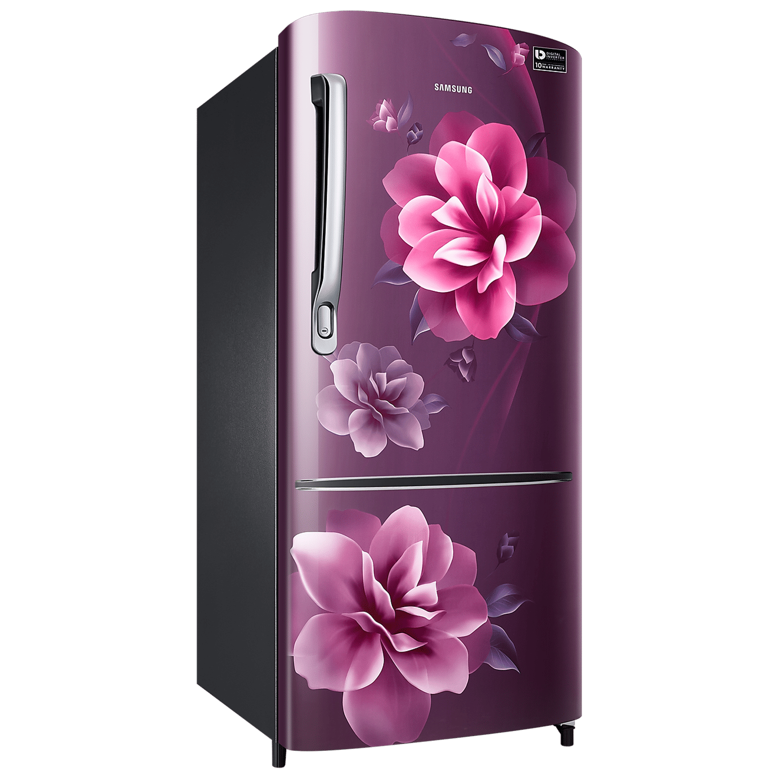SAMSUNG Stylish Grande 183 Litres4 Star Direct Cool Single Door Refrigerator with Anti Bacterial Gasket (RR20C1724CR/HL, Camellia Purple) SAMSUNG Stylish Grande 183 Litres4 Star Direct Cool Single Door Refrigerator with Anti Bacterial Gasket (RR20C1724CR/HL, Camellia Purple)_16