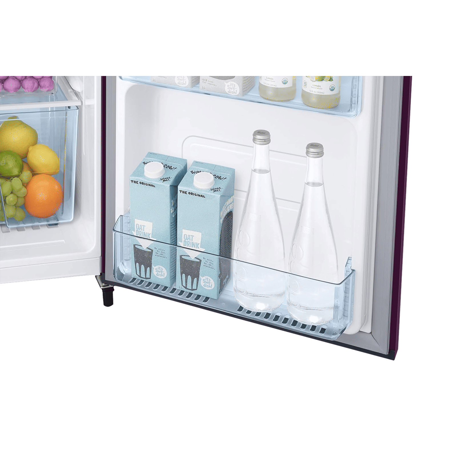 SAMSUNG Stylish Grande 183 Litres4 Star Direct Cool Single Door Refrigerator with Anti Bacterial Gasket (RR20C1724CR/HL, Camellia Purple) SAMSUNG Stylish Grande 183 Litres4 Star Direct Cool Single Door Refrigerator with Anti Bacterial Gasket (RR20C1724CR/HL, Camellia Purple)_10