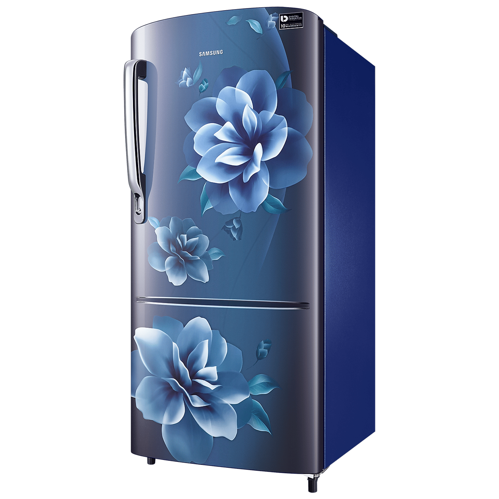 SAMSUNG Stylish Grande 183 Litres4 Star Direct Cool Single Door Refrigerator with Anti Bacterial Gasket (RR20C1724CU/HL, Camellia Blue)_4