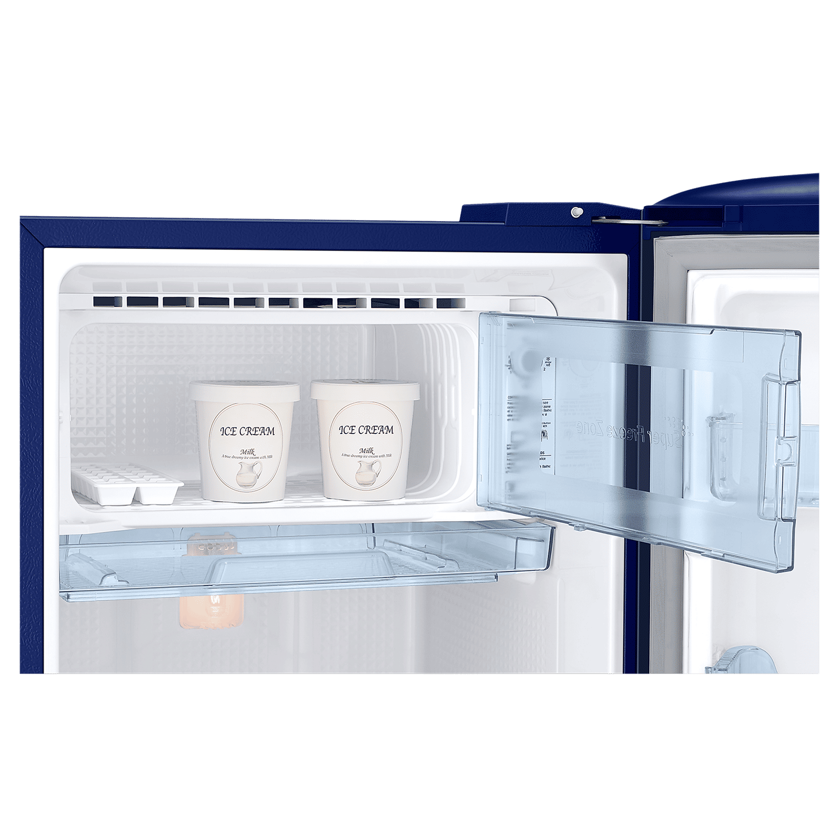 SAMSUNG Stylish Grande 183 Litres4 Star Direct Cool Single Door Refrigerator with Anti Bacterial Gasket (RR20C1724CU/HL, Camellia Blue)_7