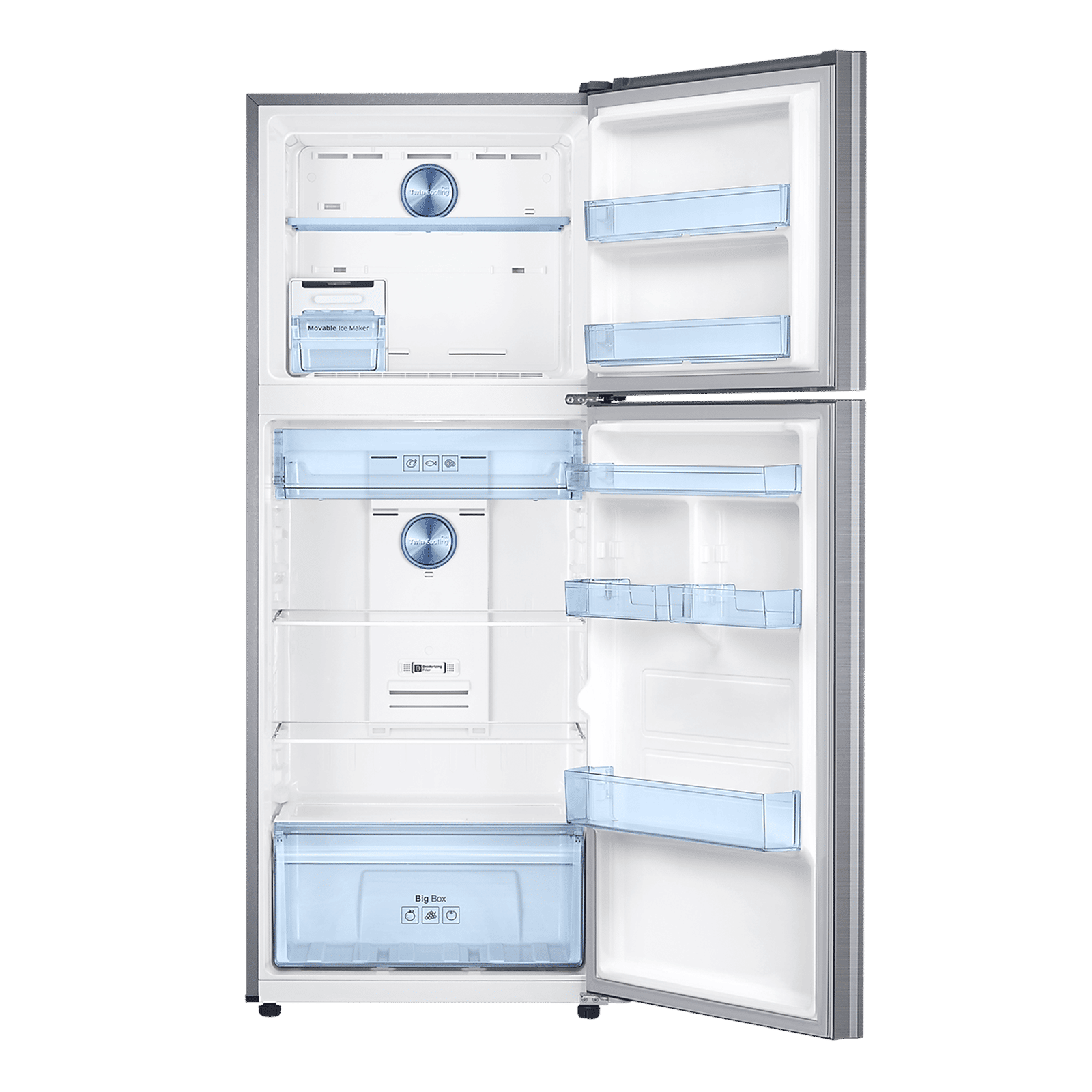 SAMSUNG 363 Litres 2 Star Frost Free Double Door Convertible Refrigerator with Stabilizer Free Operation (RT39C5532S8/HL, Elegant Inox) SAMSUNG 363 Litres 2 Star Frost Free Double Door Convertible Refrigerator with Stabilizer Free Operation (RT39C5532S8/HL, Elegant Inox)_6