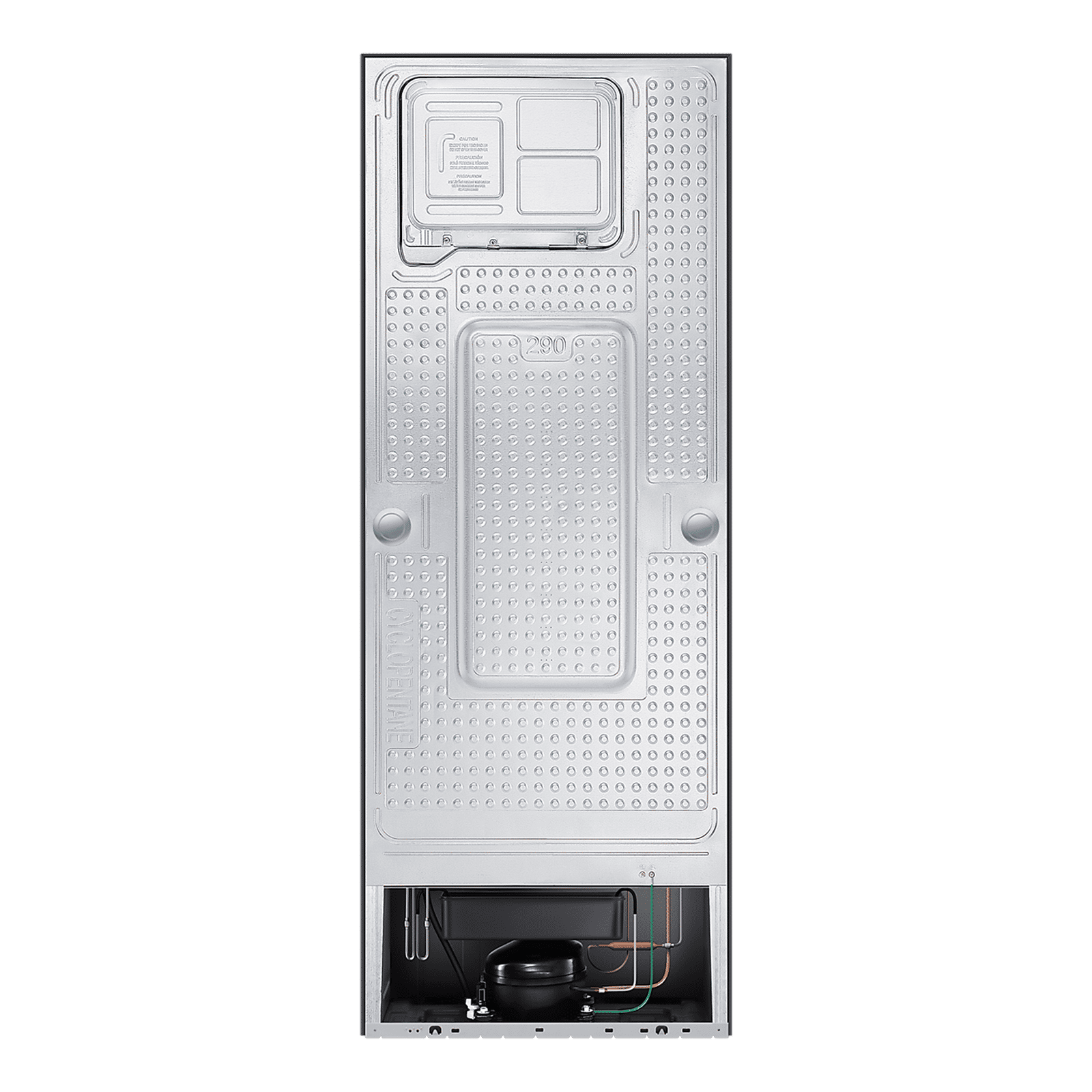 SAMSUNG 291 Litres 2 Star Frost Free Double Door Convertible Refrigerator with Curd Maestro (RT34C4622BX/HL, Luxe black)_9