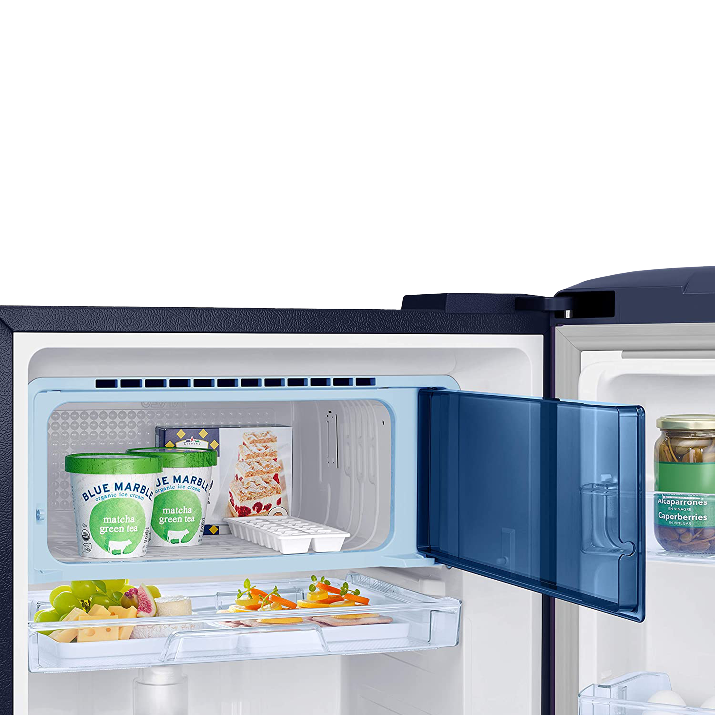 SAMSUNG 189 Litres 4 Star Direct Cool Single Door Refrigerator with Digi-Touch Cool (RR21C2F24UZ/HL, Midnight Blossom Blue)_6