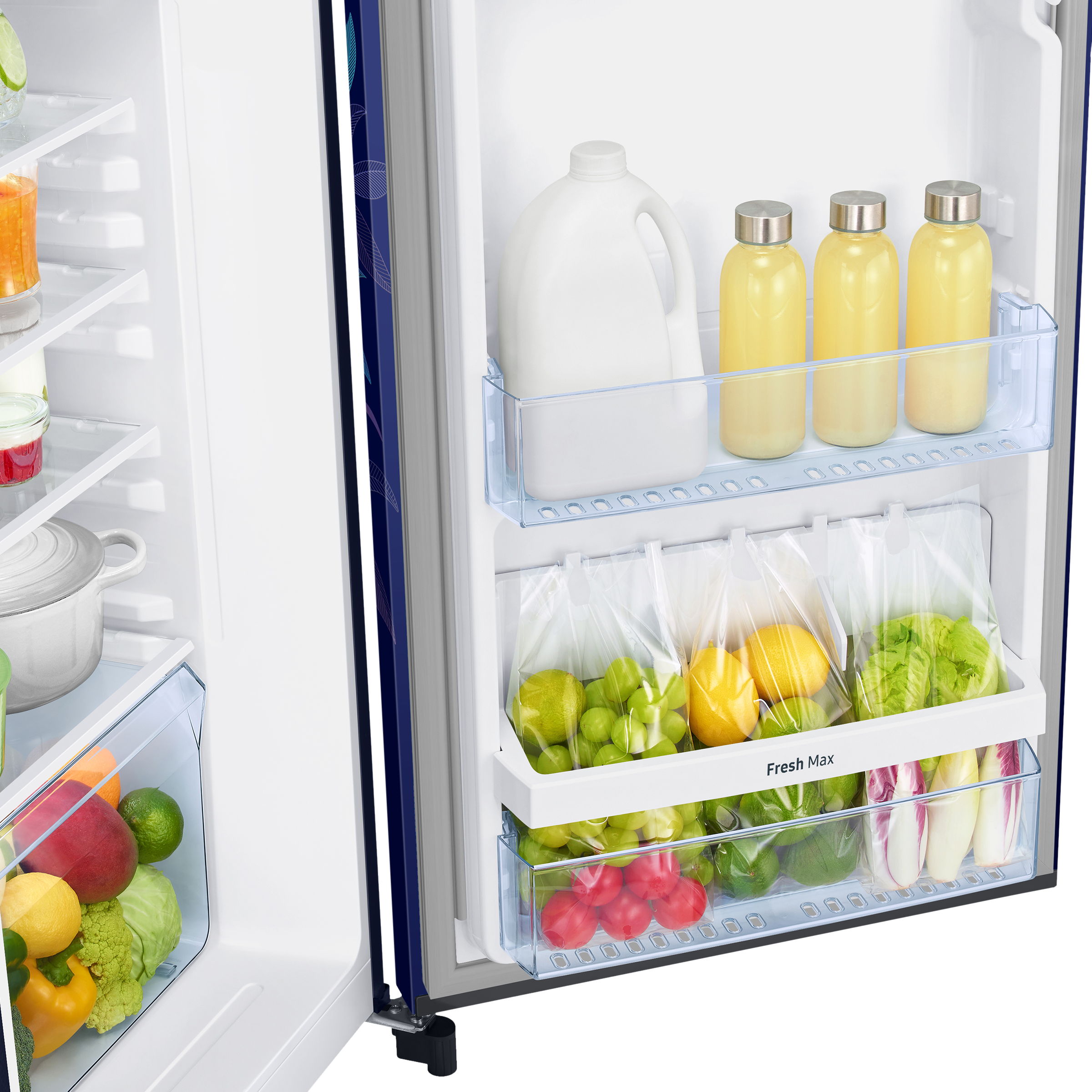 SAMSUNG 215 Litres 5 Star Direct Cool Single Door Refrigerator with Digi-Touch Cool (RR23C2E35NK/HL, Orange Blossom Blue) SAMSUNG 215 Litres 5 Star Direct Cool Single Door Refrigerator with Digi-Touch Cool (RR23C2E35NK/HL, Orange Blossom Blue)_9