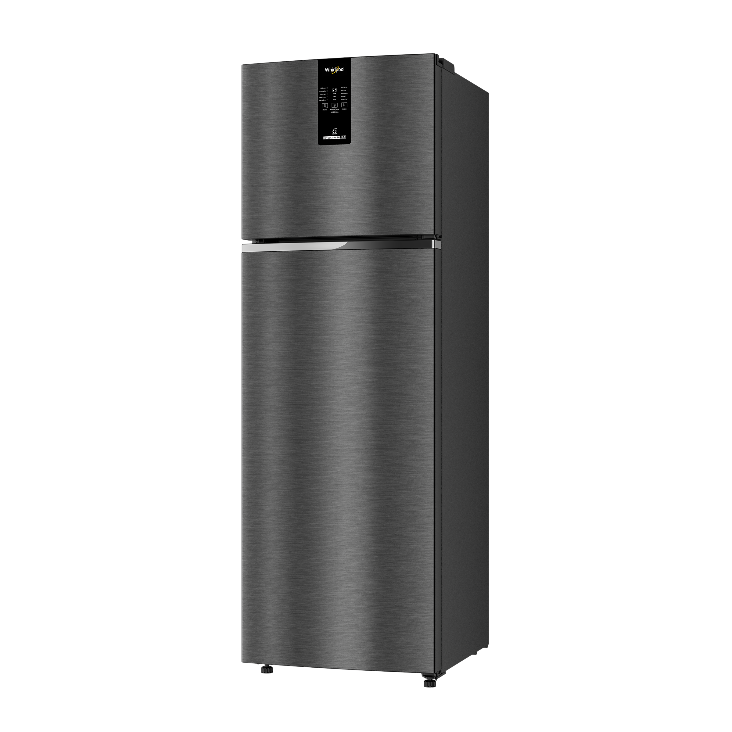 Whirlpool Intellifresh Pro 278 231 Litres 3 Star Frost Free Double Door Convertible Refrigerator with 6th Sense Technology (Black) Whirlpool Intellifresh Pro 278 231 Litres 3 Star Frost Free Double Door Convertible Refrigerator with 6th Sense Technology (Black)_4