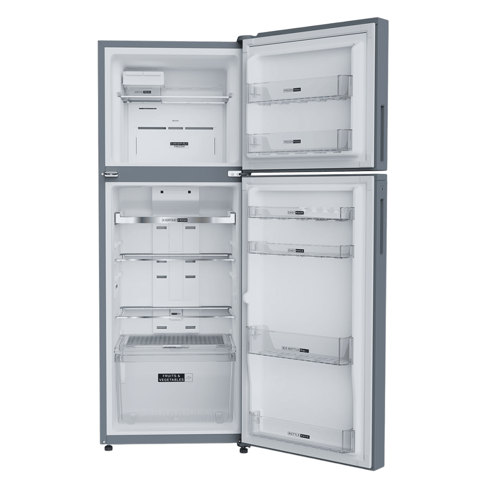 Whirlpool Intellifresh Pro 308 Litres 2 Star Frost Free Double Door Convertible Refrigerator with 6th Sense Technology (Grey) Whirlpool Intellifresh Pro 308 Litres 2 Star Frost Free Double Door Convertible Refrigerator with 6th Sense Technology (Grey)_6