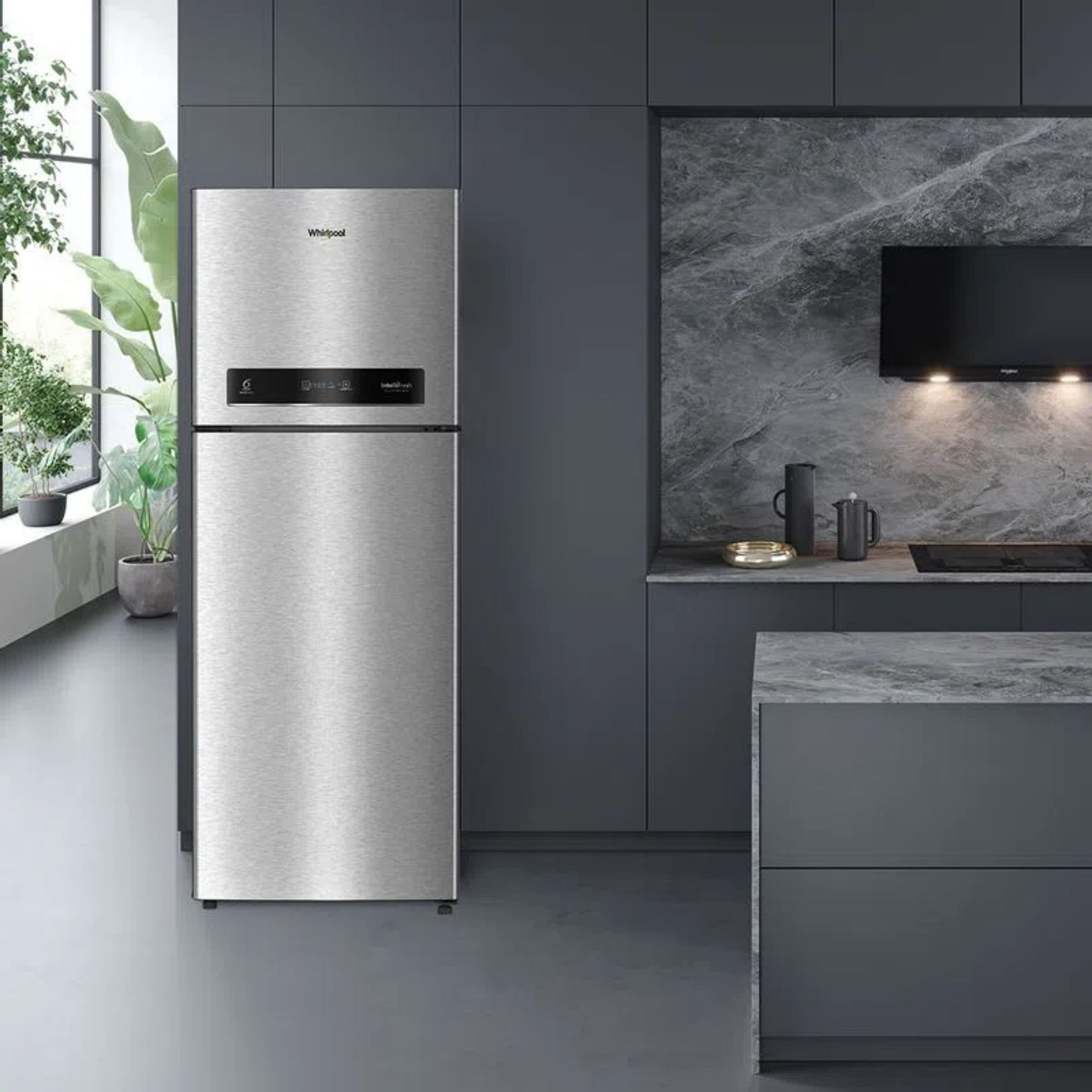 Whirlpool Intellifresh Platina 515 467 Litres 2 Star Frost Free Double Door Convertible Refrigerator with 6th Sense Technology (Grey) Whirlpool Intellifresh Platina 515 467 Litres 2 Star Frost Free Double Door Convertible Refrigerator with 6th Sense Technology (Grey)_6
