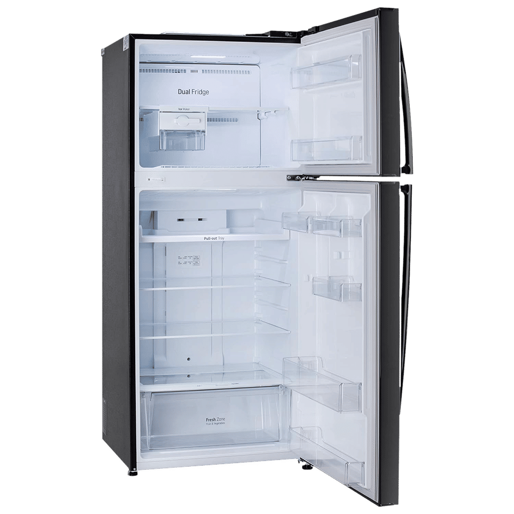 LG 412 Litres 1 Star Frost Free Double Door Convertible Refrigerator with Smart Diagnosis (GL-T432AESR.DESZEB, Ebony Sheen) LG 412 Litres 1 Star Frost Free Double Door Convertible Refrigerator with Smart Diagnosis (GL-T432AESR.DESZEB, Ebony Sheen)_14