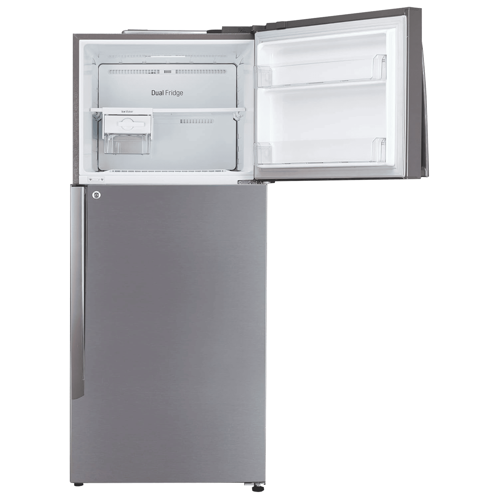 LG 412 Litres 1 Star Frost Free Double Door Convertible Refrigerator with Smart Inverter Compressor (GL-T432APZR.DPZZEB, Shiny Steel) LG 412 Litres 1 Star Frost Free Double Door Convertible Refrigerator with Smart Inverter Compressor (GL-T432APZR.DPZZEB, Shiny Steel)_13