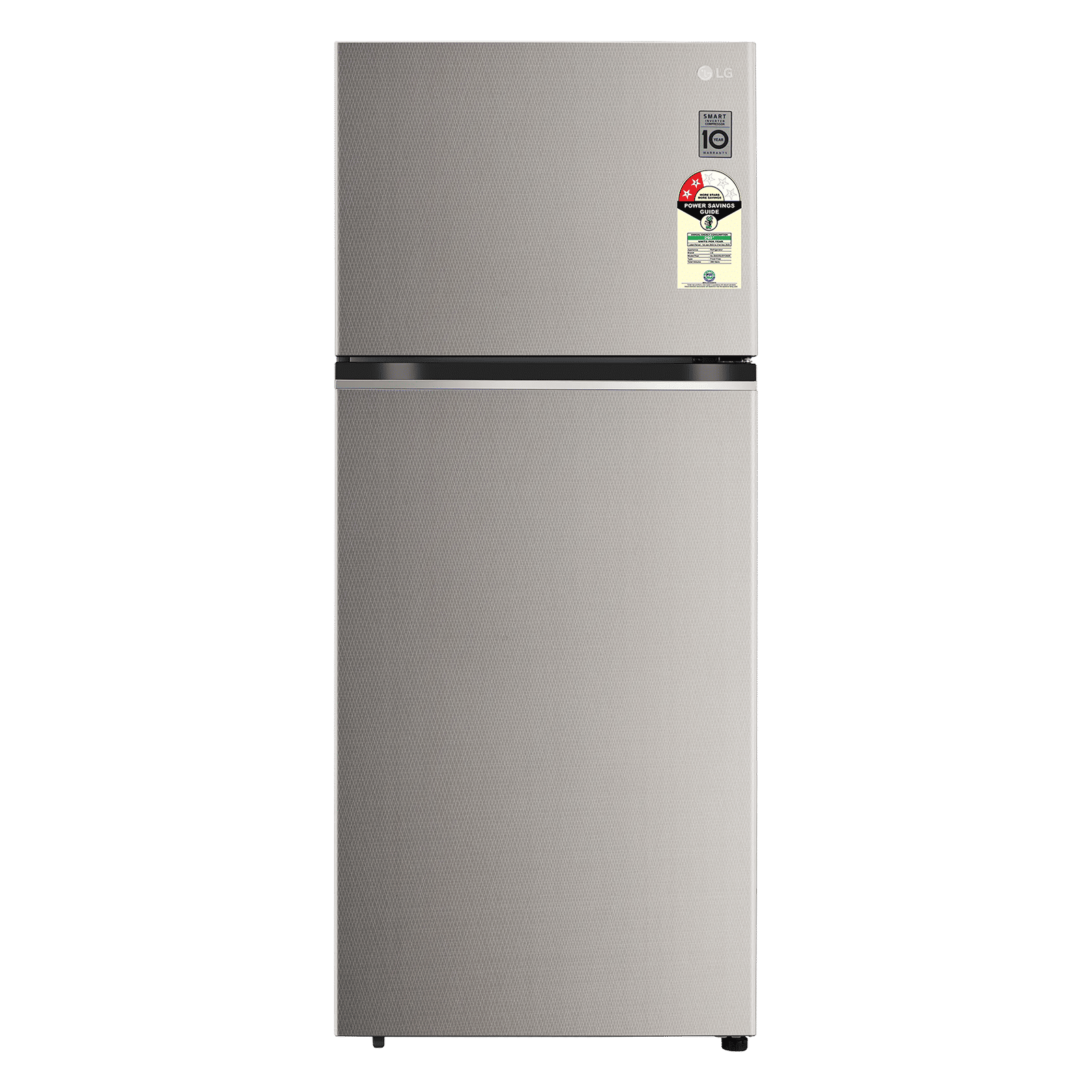 LG 398 Litres 2 Star Frost Free Double Door Convertible Refrigerator with Smart Diagnosis (GL-S422SUSY.EUSZEB, Urban Steel) LG 398 Litres 2 Star Frost Free Double Door Convertible Refrigerator with Smart Diagnosis (GL-S422SUSY.EUSZEB, Urban Steel)_1